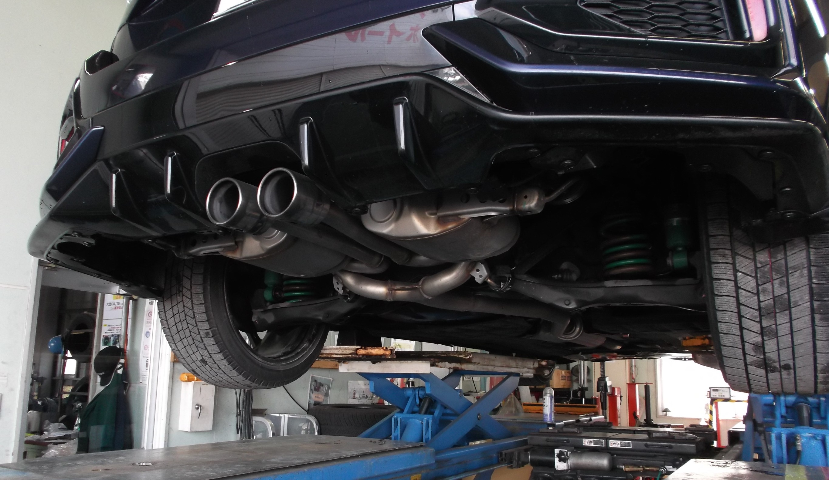 シビックハッチバックFK7 マフラー交換しました。 | ホンダ シビック