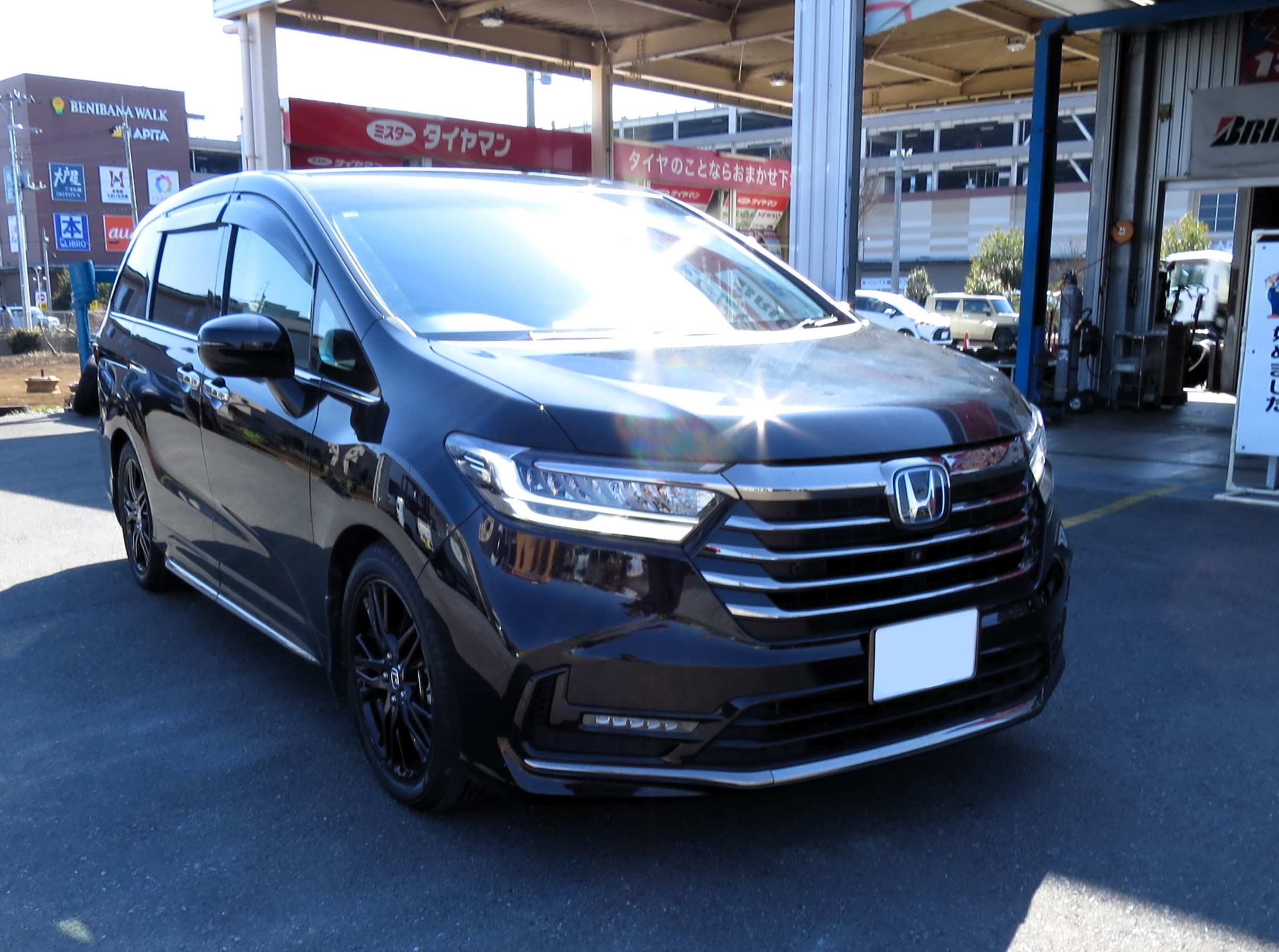 ホンダ純正 オデッセイ RC系 後期型ブリジストン レグノ GRVⅡ 適合車種:ホンダ オデッセイ(RC系 M/C後)2020-】 BRIDGESTONE レグノ