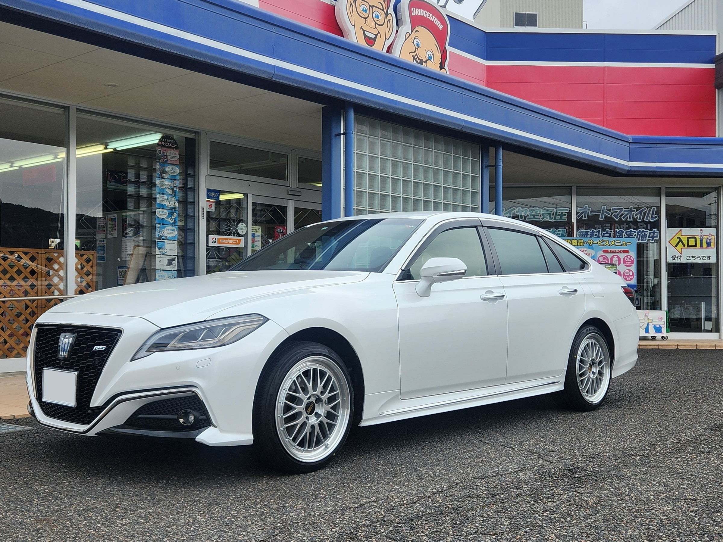 クラウン BBS REGNO 装着 | トヨタ クラウン タイヤ タイヤ・ホイール