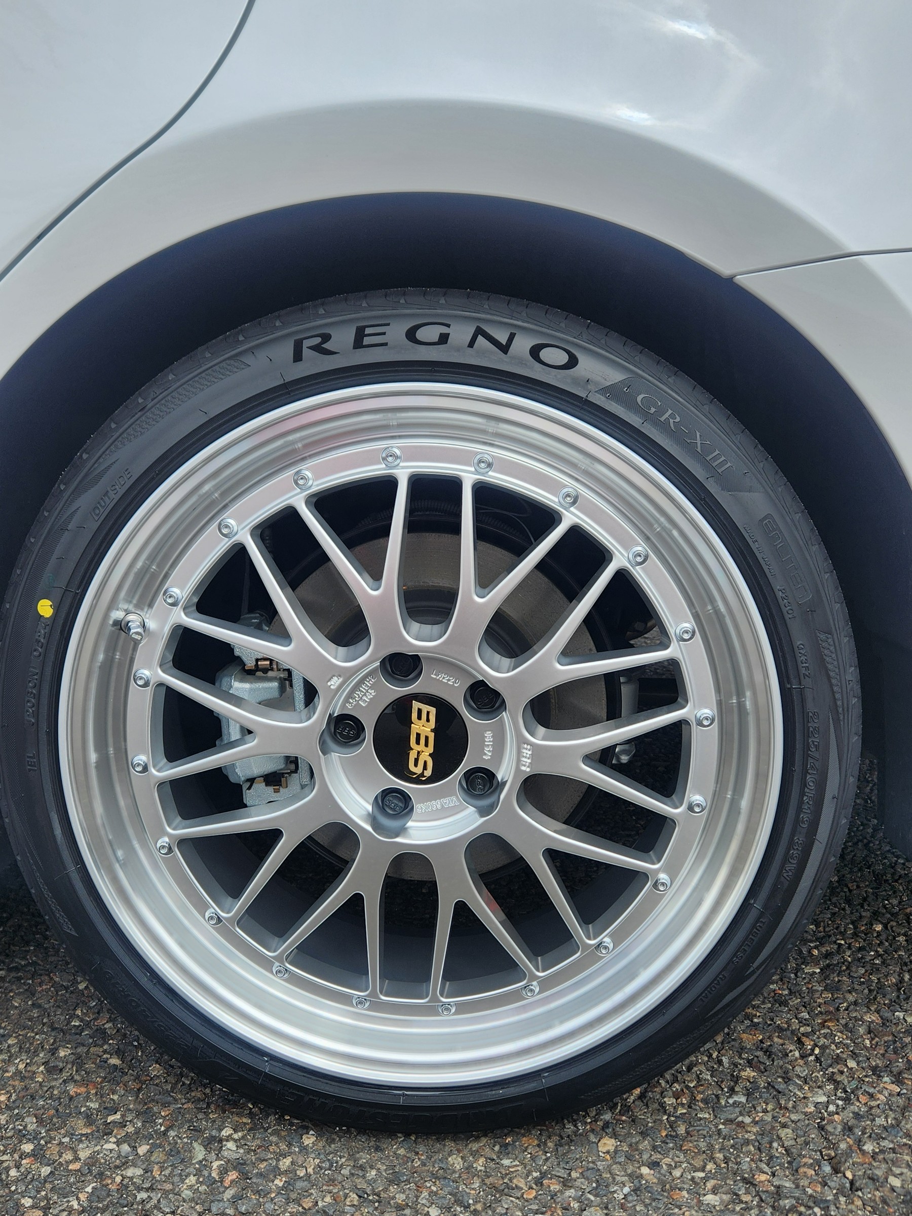京商 クラウン 改 BBS LM ゴールド ダイヤモンドゴールド仕様のBBS LMを210系クラウンへ装着