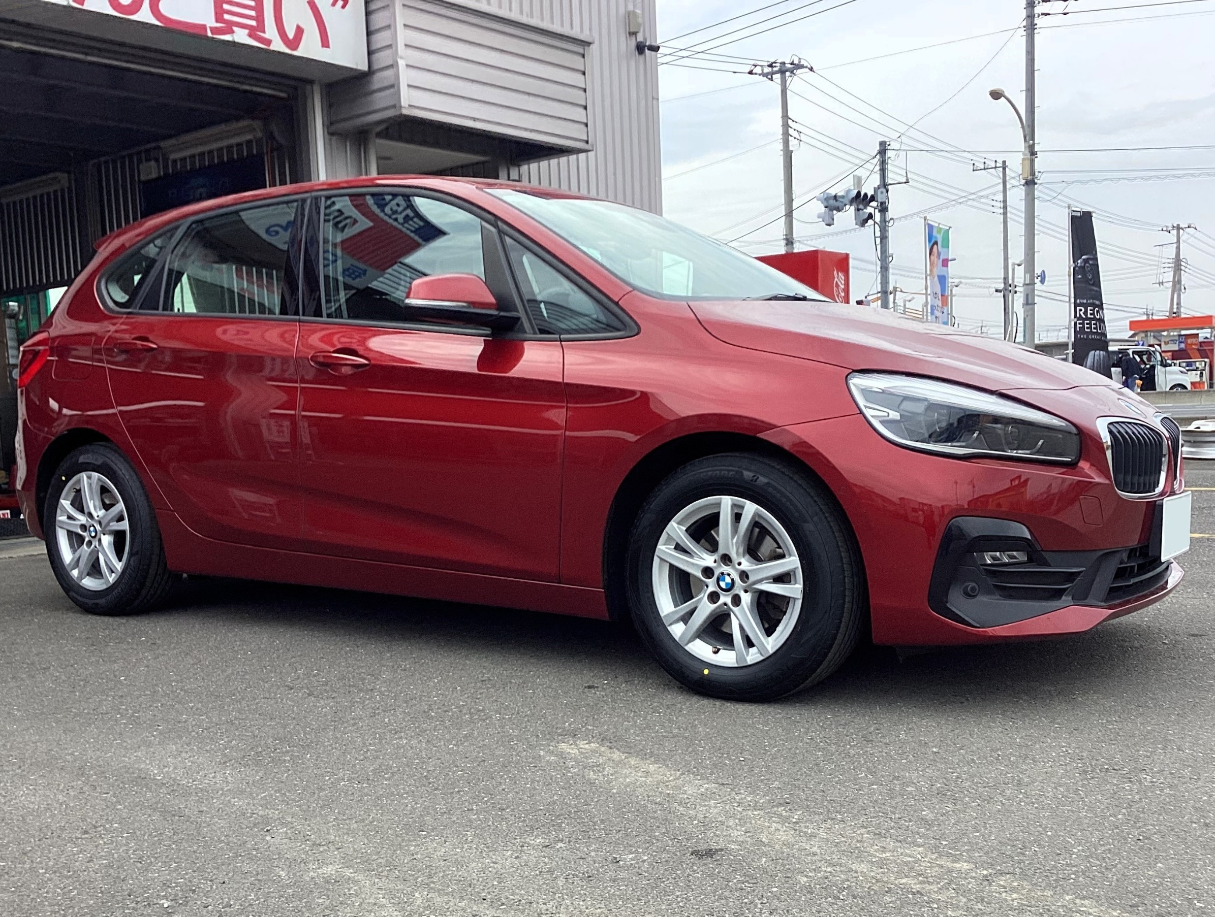 BMW 218i アクティブ ツアラー にBRIDGESTONE REGNO GR-XⅢを装着