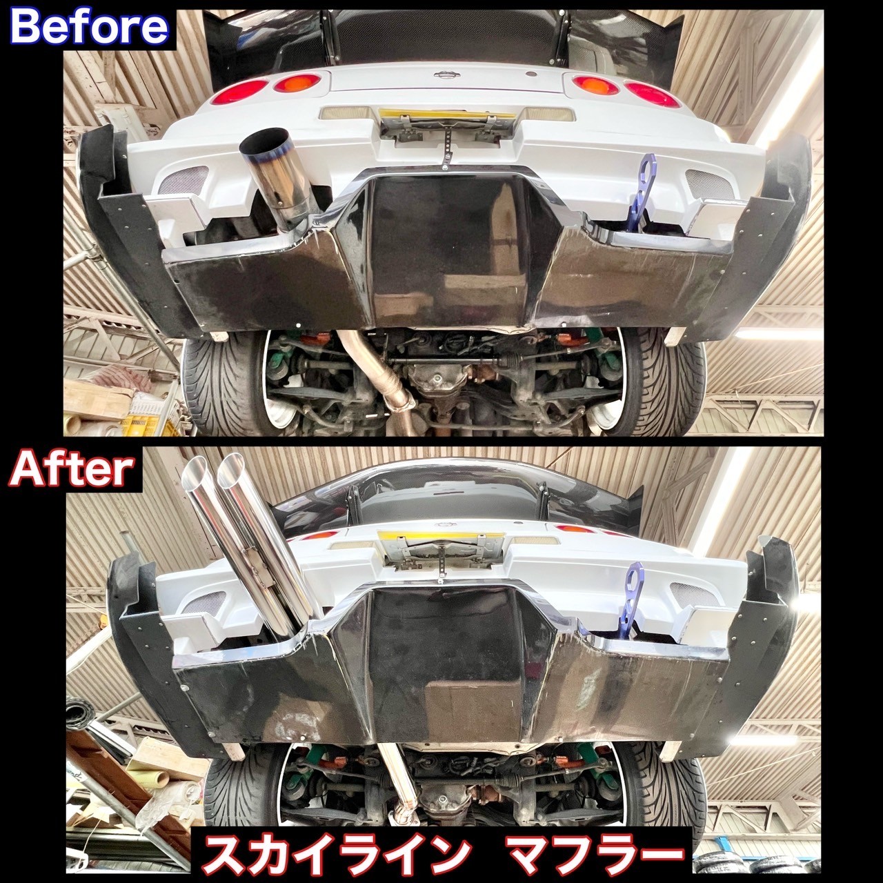 ワンオフでマフラー製作しませんか？ （90スープラ ワンオフ