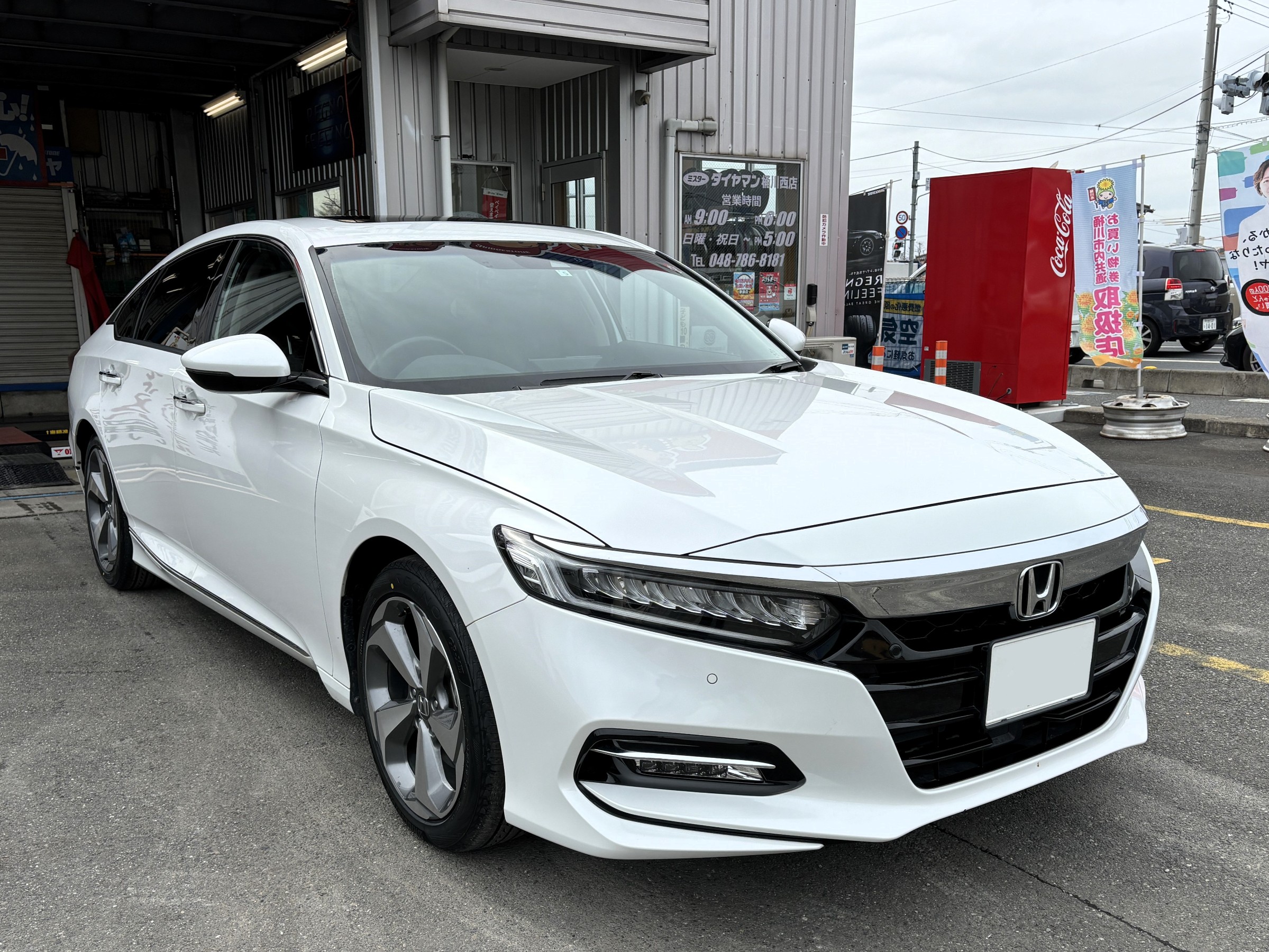 ホンダ アコードにBRIDGESTONE REGNO GR-XⅢを装着 | ホンダ アコード 