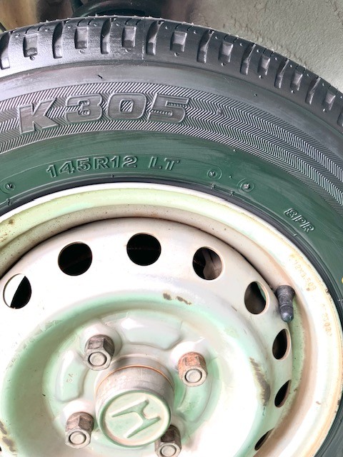 145R12 8PRサイズ | スタッフ日記 | ミスタータイヤマン 松山