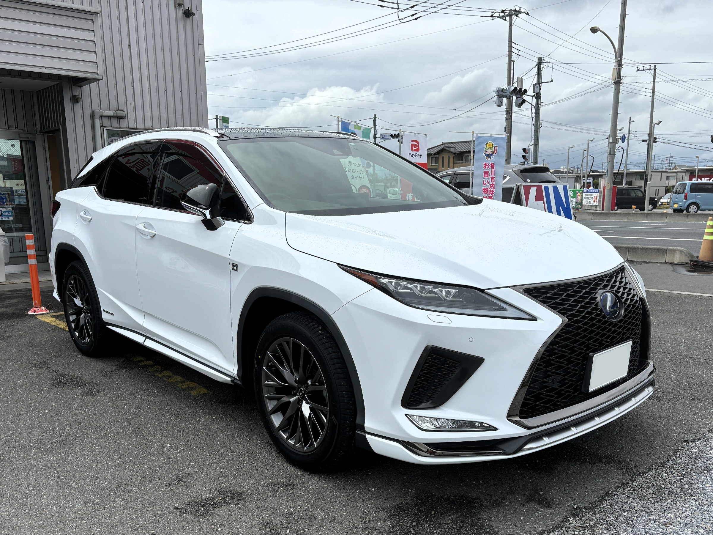 LEXUS RX450hにBRIDGESTONE ALENZA 001を装着 | レクサス RX タイヤ