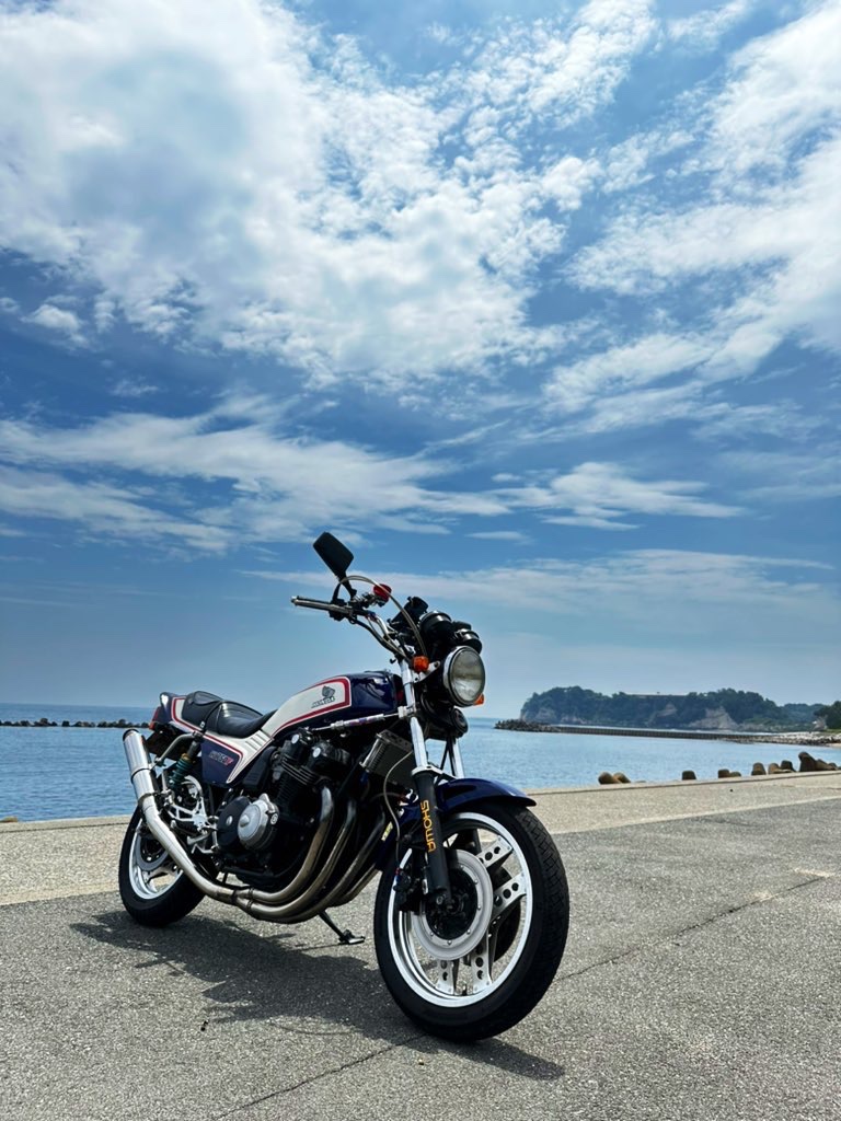 五浦海岸にて