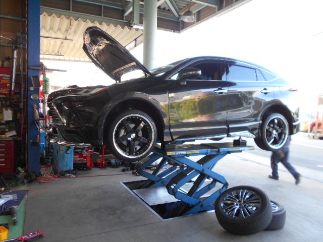 まあくん① 80ハリアー HV Zレザー ホイール スタッドレス付 楽天市場