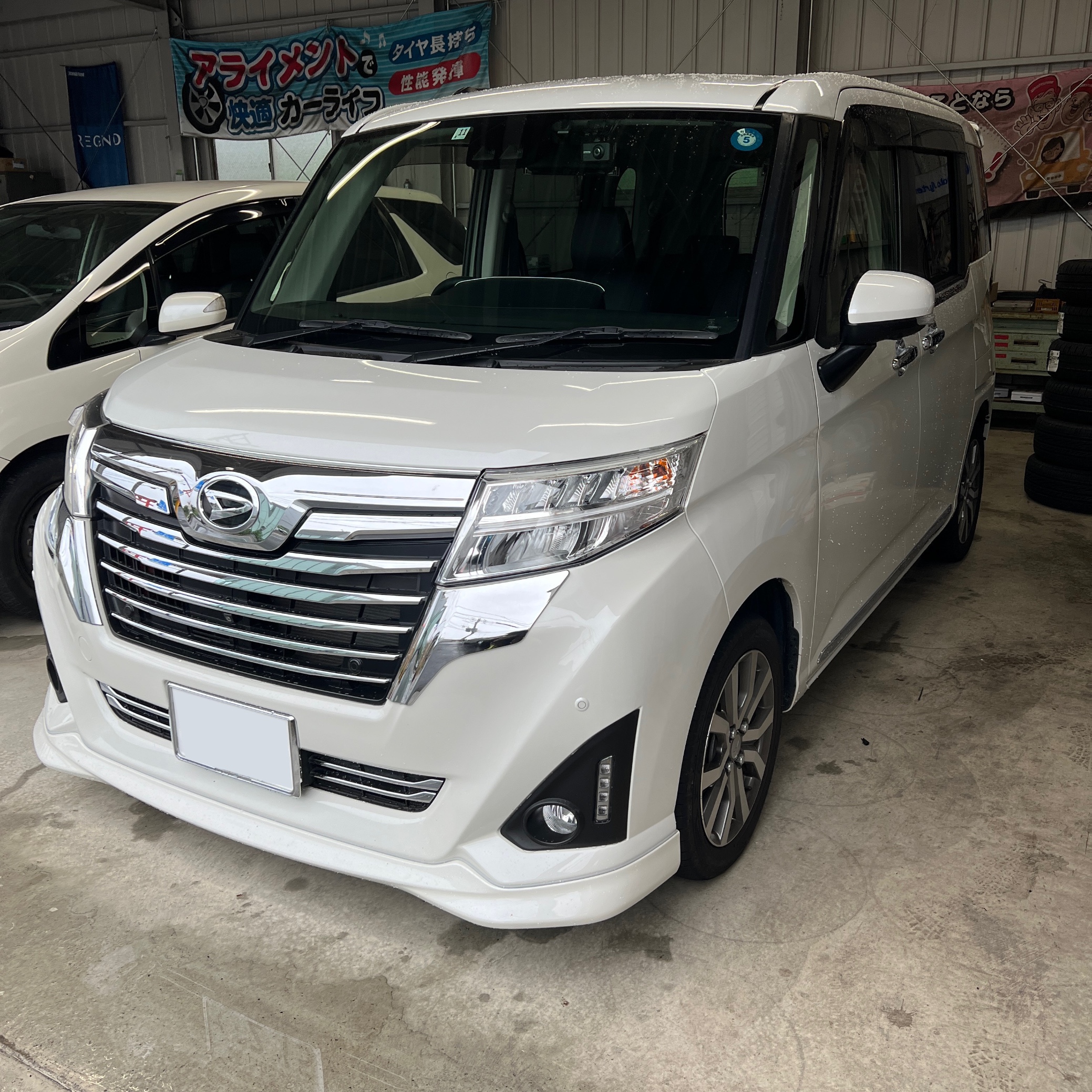 トール 純正用品取り付け | ダイハツ トール その他 | 作業事例は