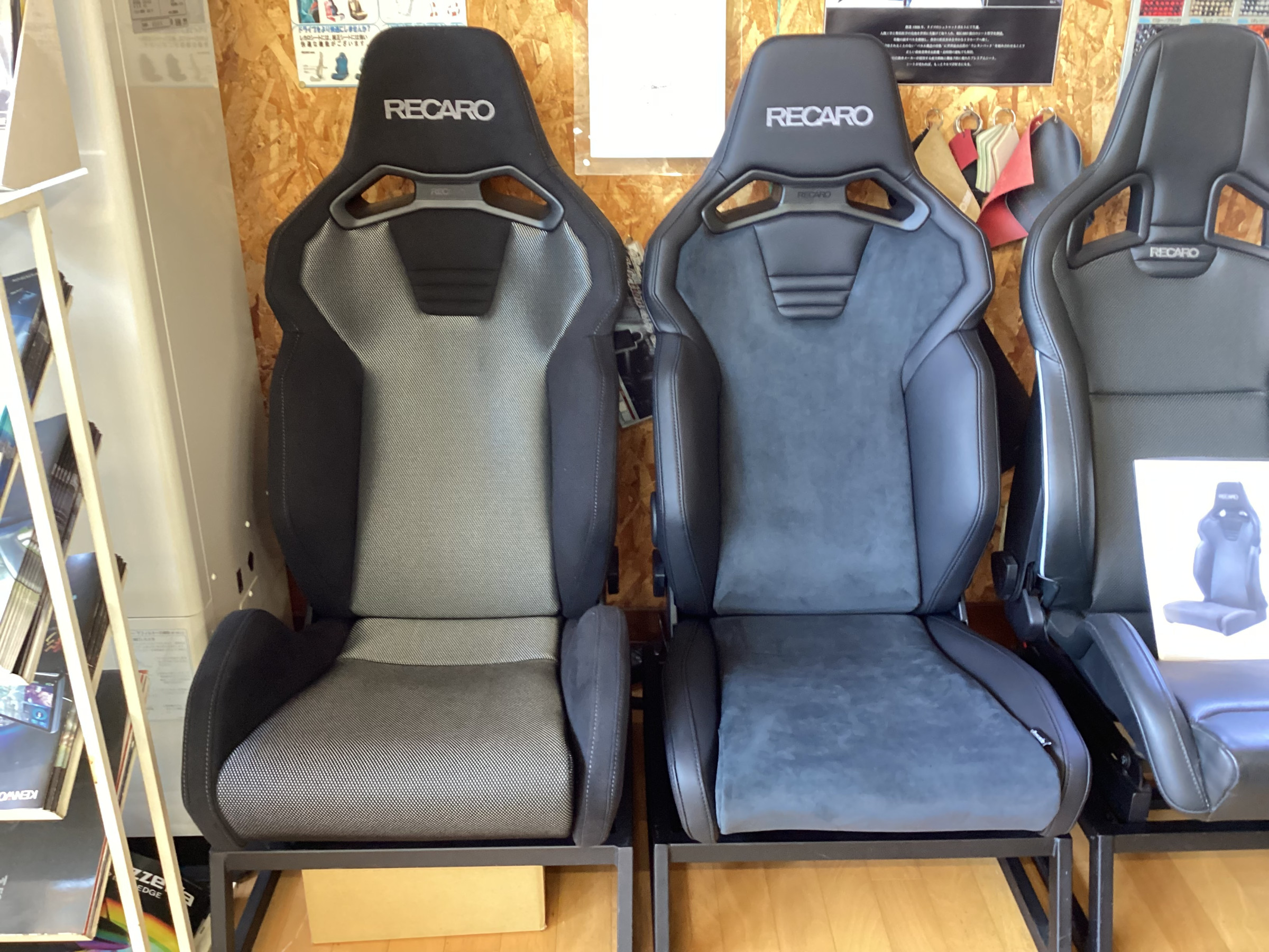 なっとう様専用 RECARO レカロ SR-ZERO RECARO SR-S BK100 と SR-C