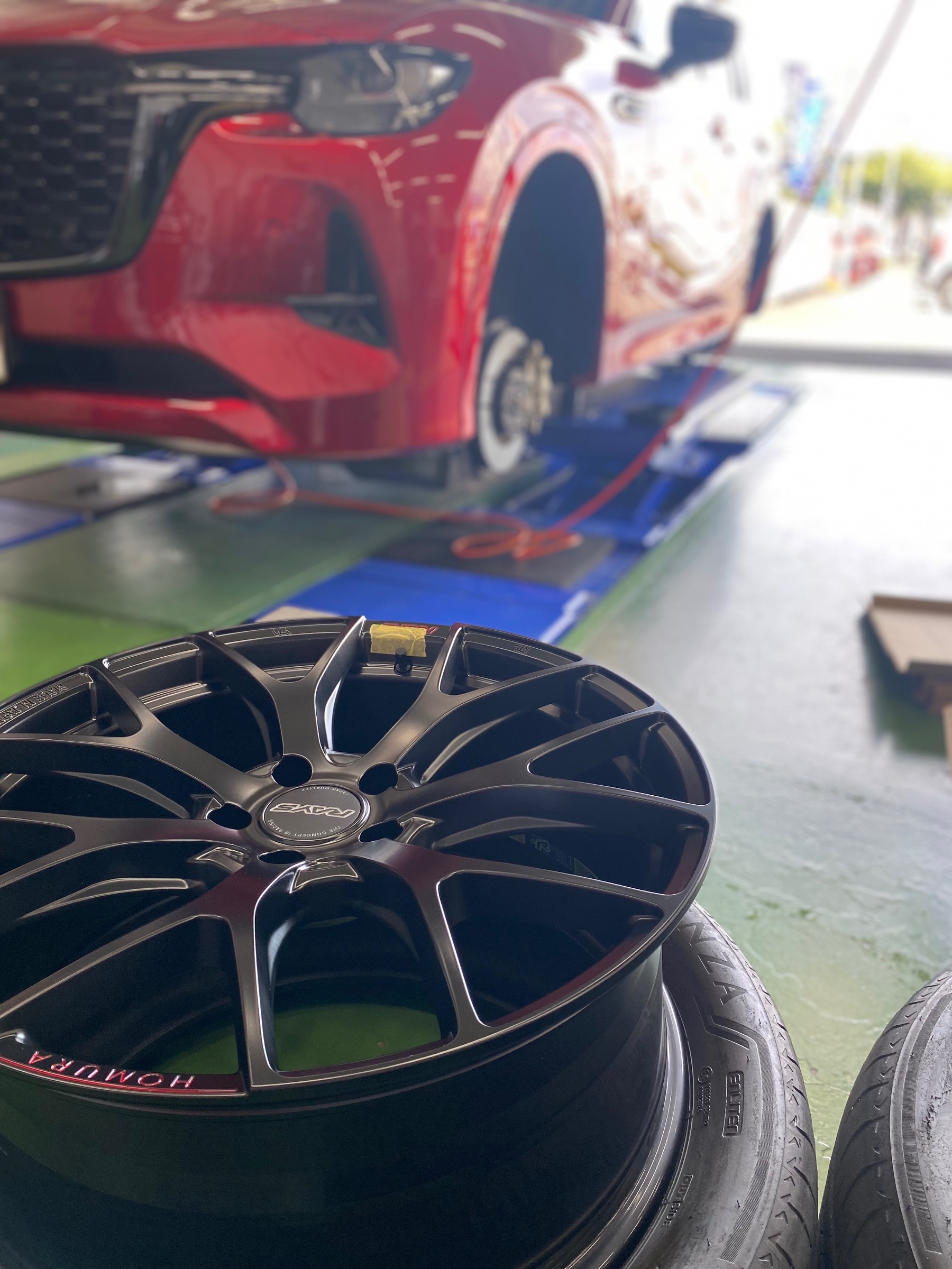 CX-60にレイズのホムラ2x7FT入れたい方、これ見て！ | マツダ CX
