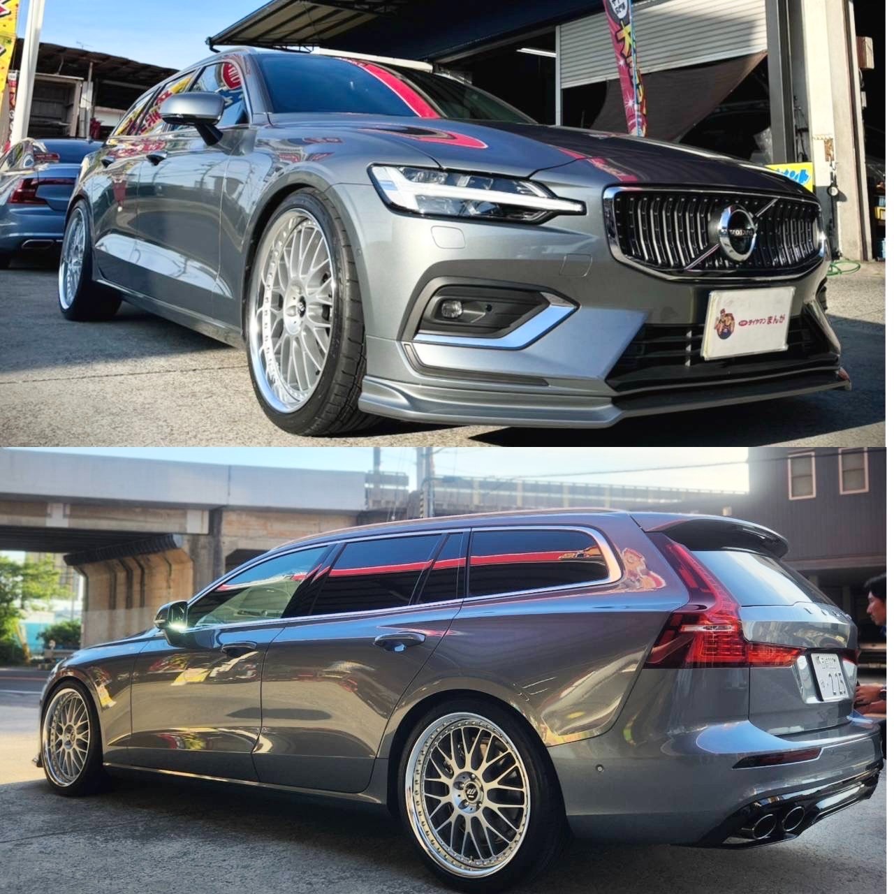 希少ボルボ V60ポールスター純正20インチホイール4本セット（カスタムカラー） 希少ボルボ V60ポールスター純正20インチホイール4本セット