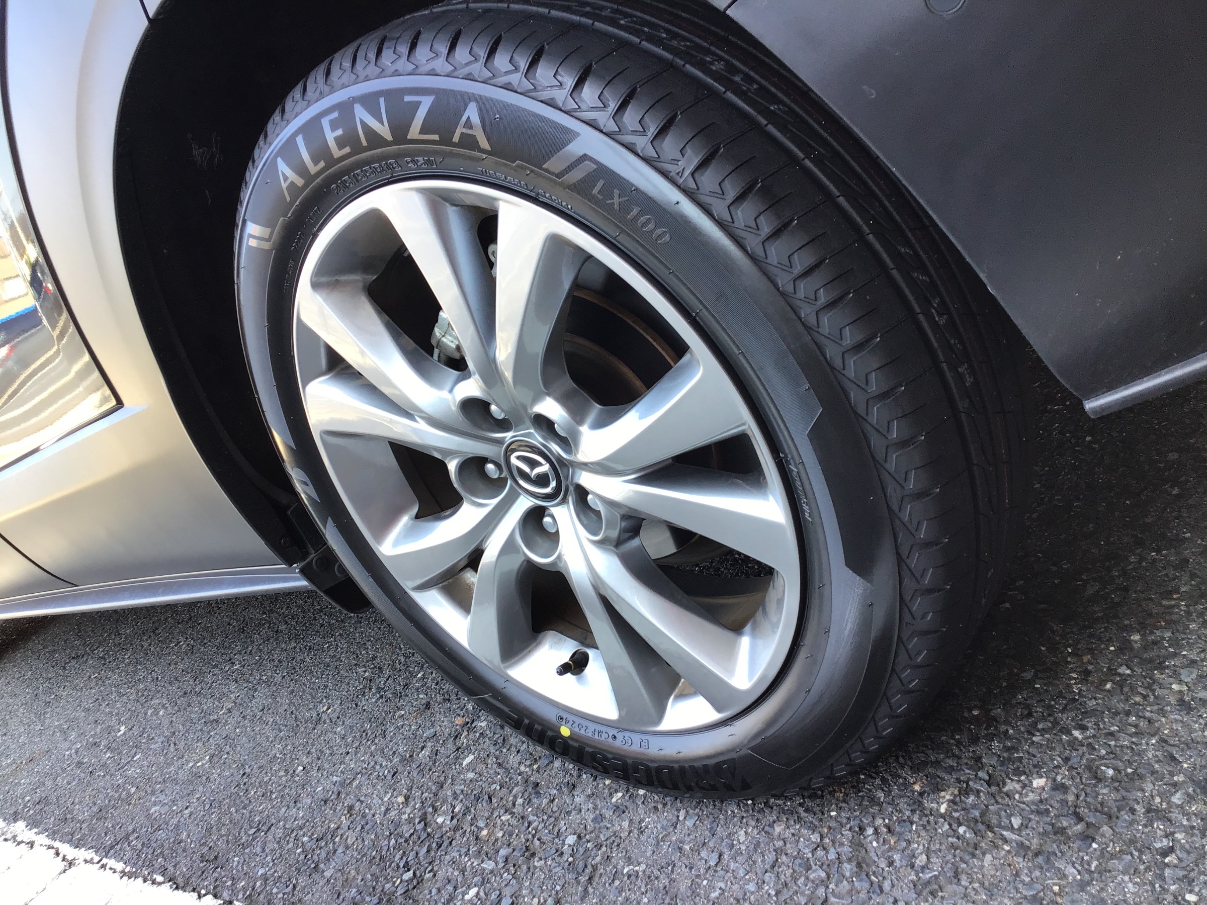 ア*チ様 アレンザ LX100 2022年製 CX５ タイヤホイールセット マツダCX-5におすすめ！ブリヂストンのアレンザ LX100を装着しま
