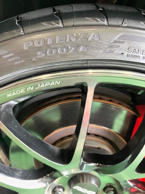 レクサスISにポテンザS007Aを装着 | レクサス IS タイヤ タイヤ