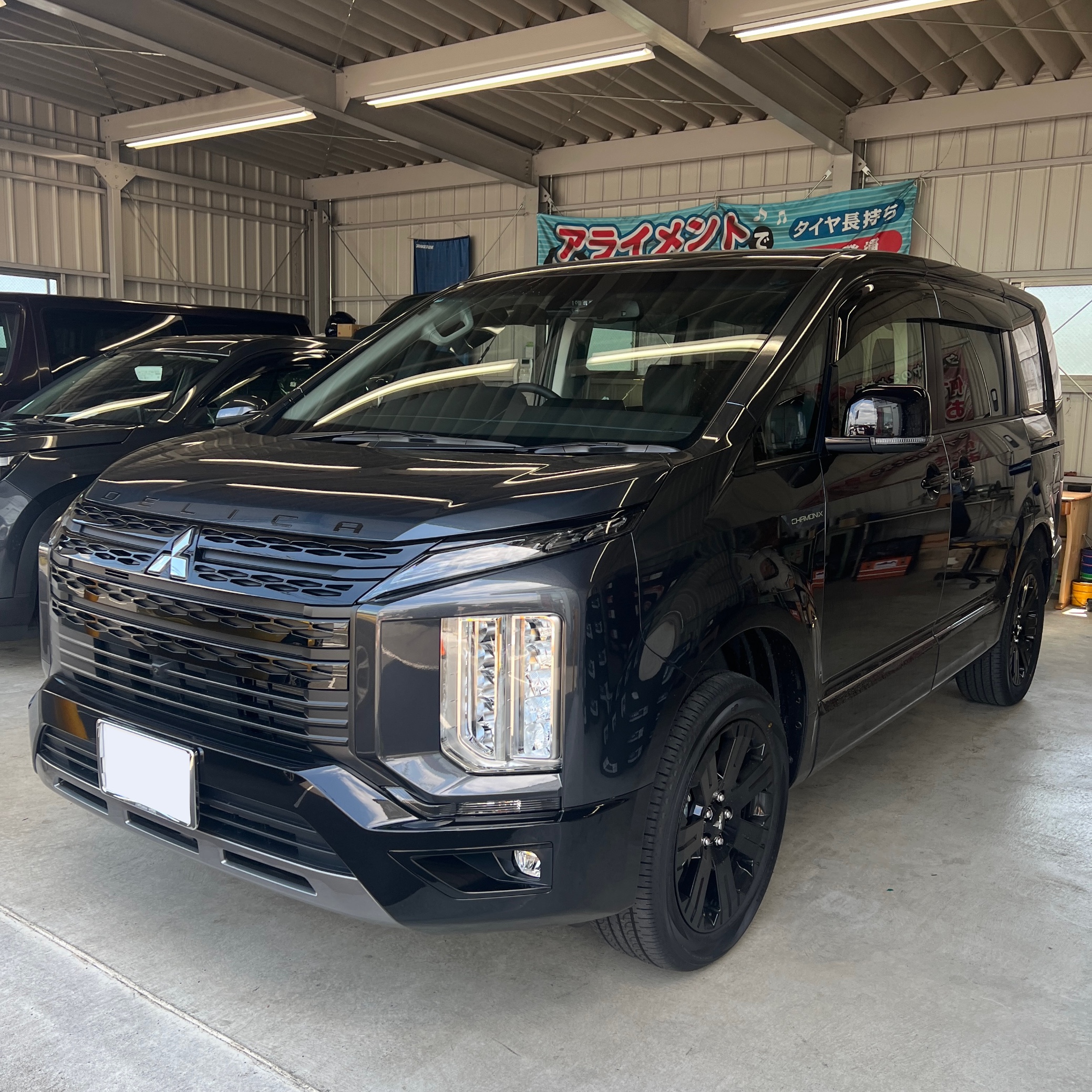 デリカD5 BIG X取り付け | 三菱 デリカD5 AV&ナビ機器 カー用品取付