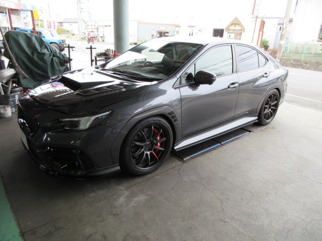 WRX VBHのスピードリミッター解除の為 京都APITへ・・・ヨシユキさん
