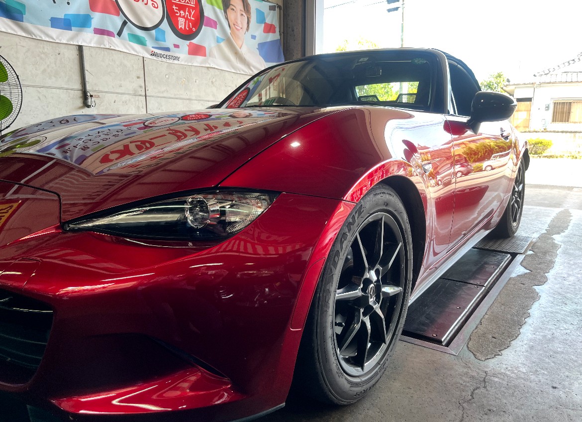 ロードスタータイヤ　リア ☆マツダ ロードスター タイヤとホイール交換☆ | マツダ