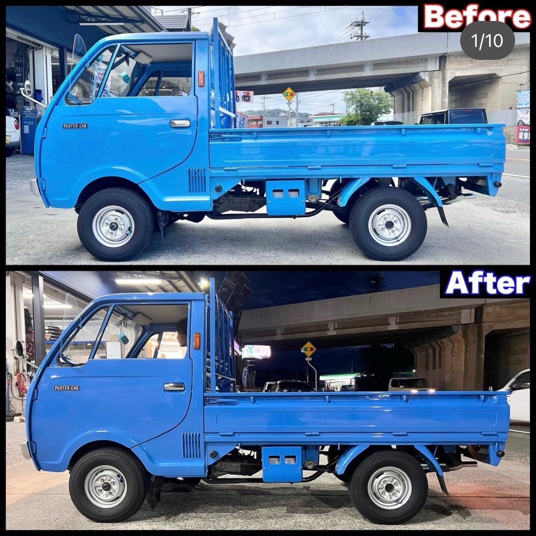 凄くレアなお車(ニューポーターキャブ)が入庫しました(*^▽^*) 【足  