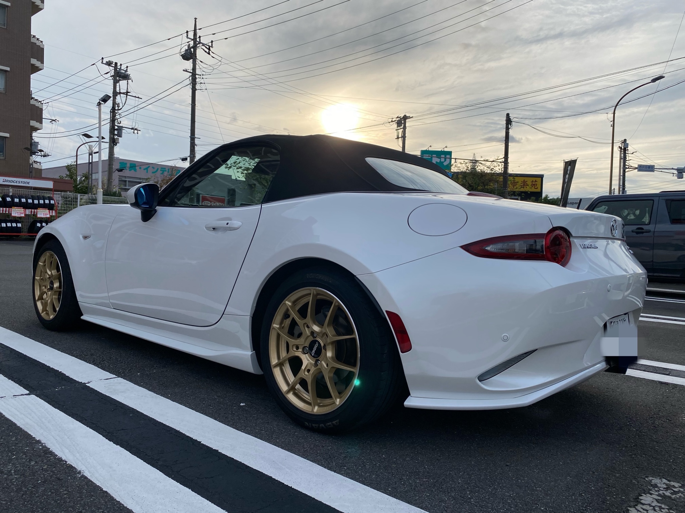 NDロードスター マツダスピードリアスポイラー