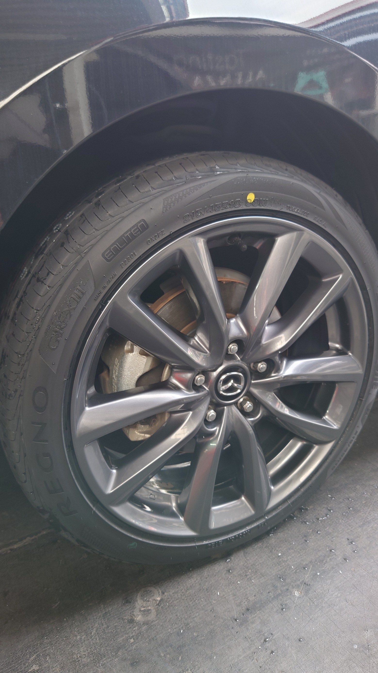 マツダ3 レグノGRX3装着です。 | マツダ マツダ3 タイヤ | スタッフ