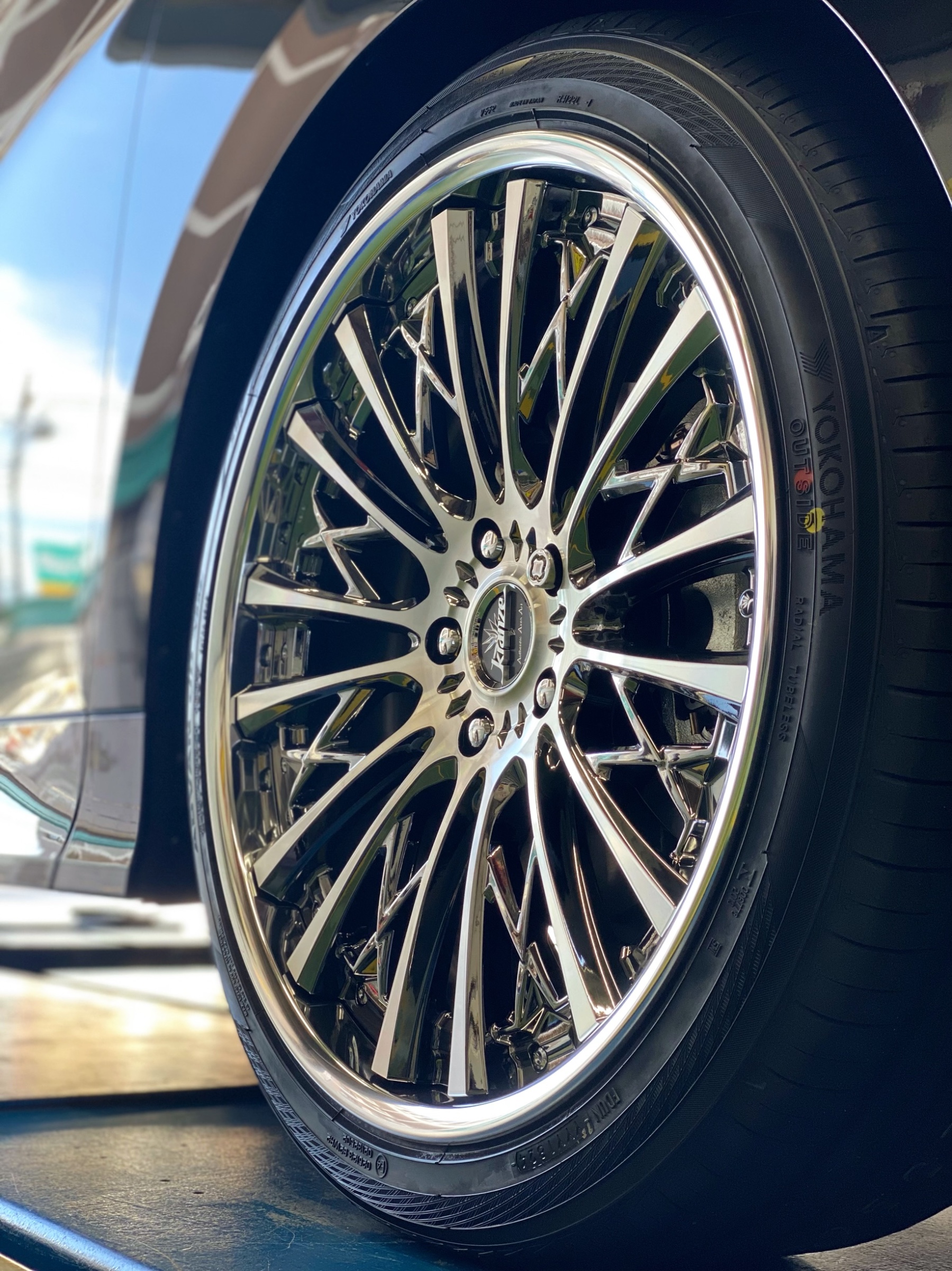 【れん♡とあ ママ】アルファードタイヤホイール（１） 40系アルファード・ヴェルファイア21インチタイヤホイールセット