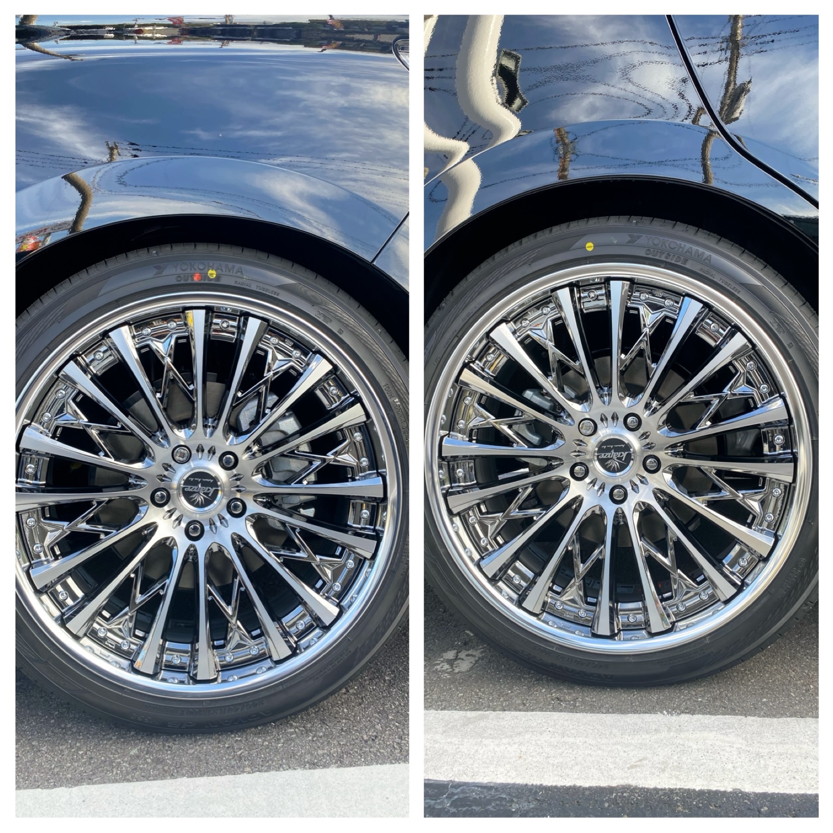 【れん♡とあ ママ】アルファードタイヤホイール（１） 40系アルファード・ヴェルファイア21インチタイヤホイールセット