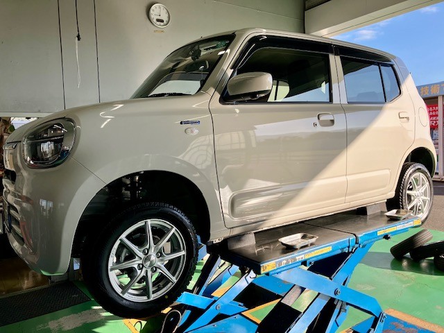 軽自動車のスタッドレス装着アレコレ | スズキ アルト タイヤ