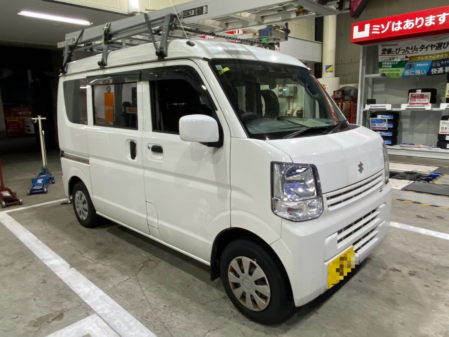 スズキ　エブリィバン 4インチアップのエブリィと並べてみた🤗 #japan #narajapan