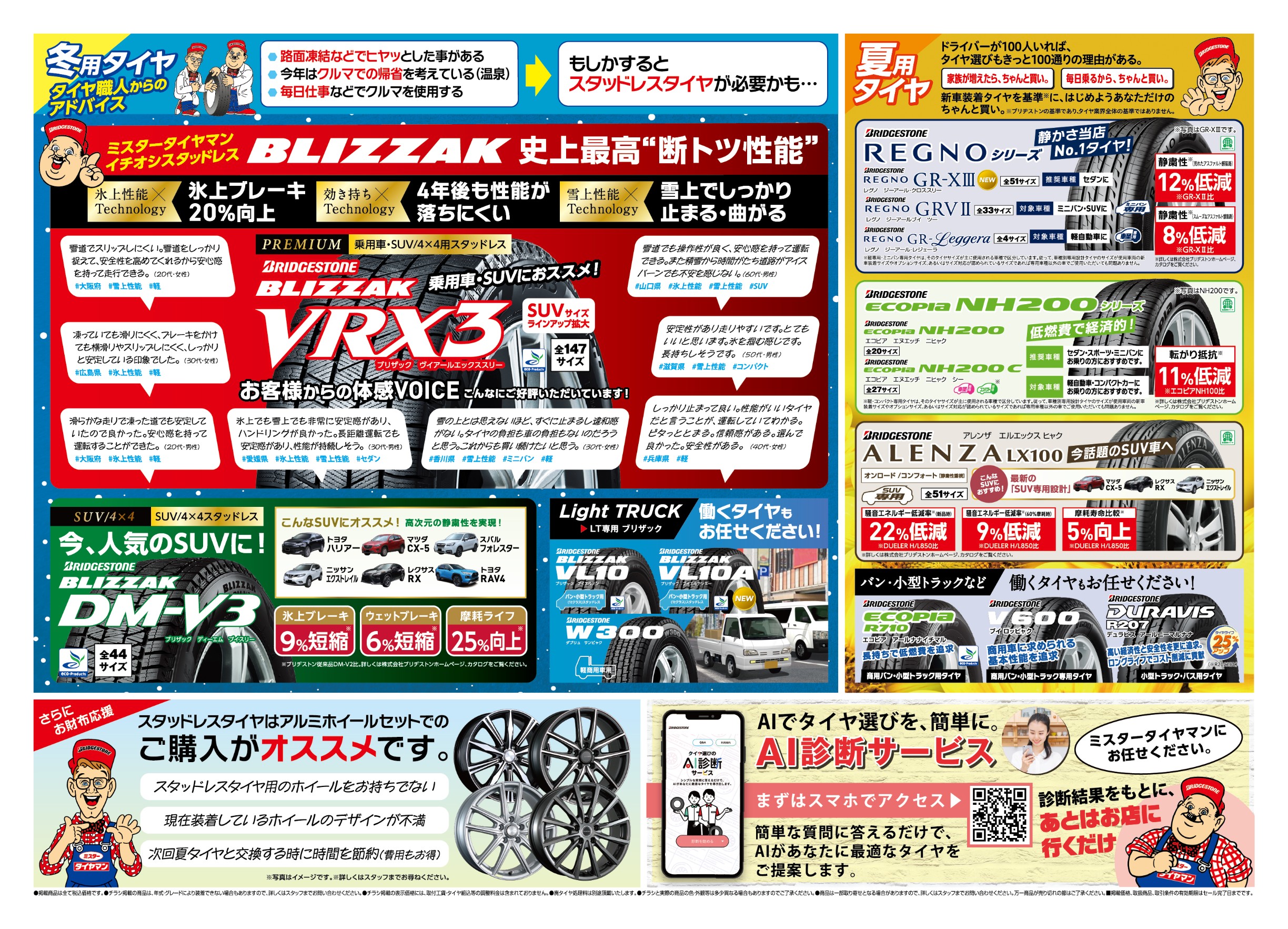 冬の「大感謝祭」 | おれ達お父さんの日記 | ミスタータイヤマン 高槻