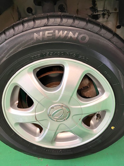 トヨタ ダイハツ 純正 155/80R13 パッソ ブーン PCD100/+35
