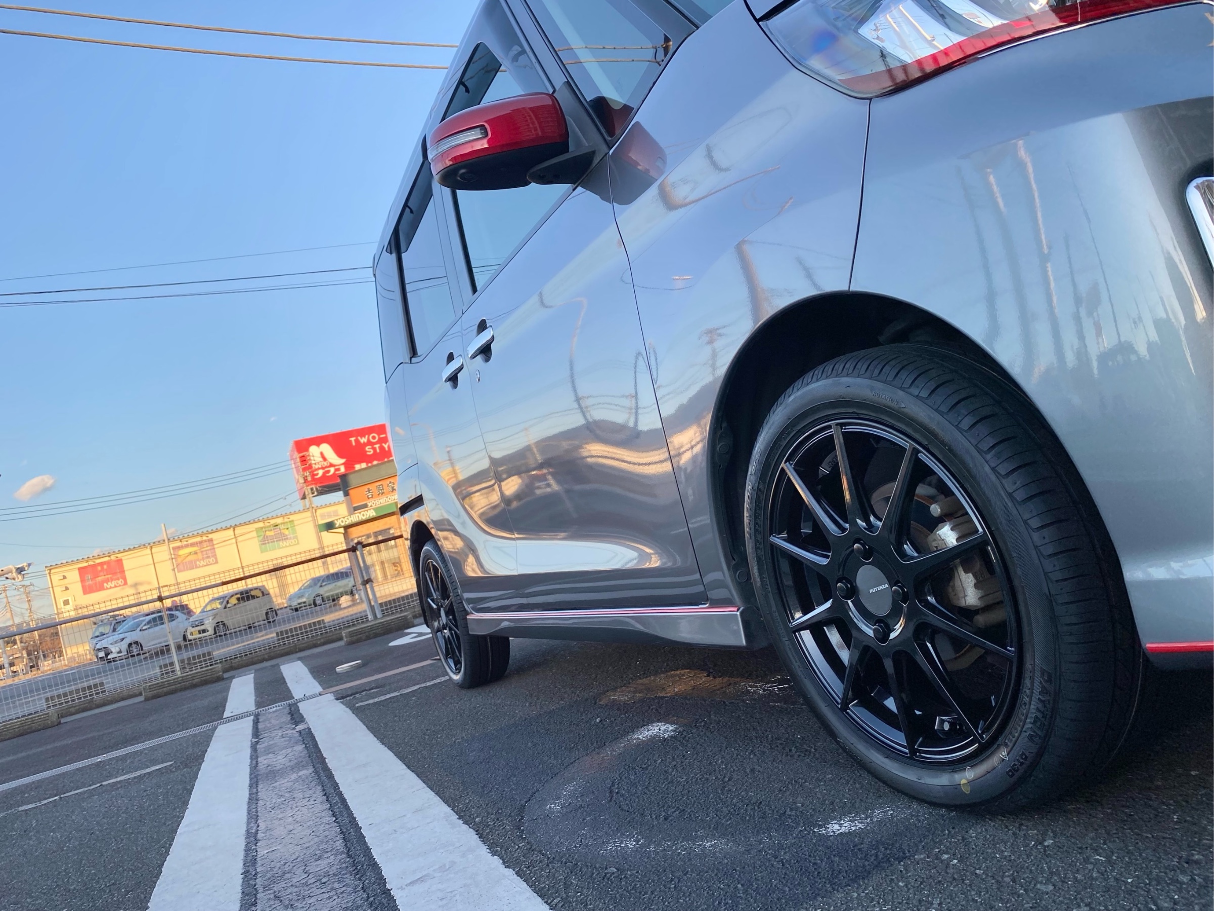 デイズルークス女子にPOTENZAホイール☆SW010 | 日産 デイズ ルークス