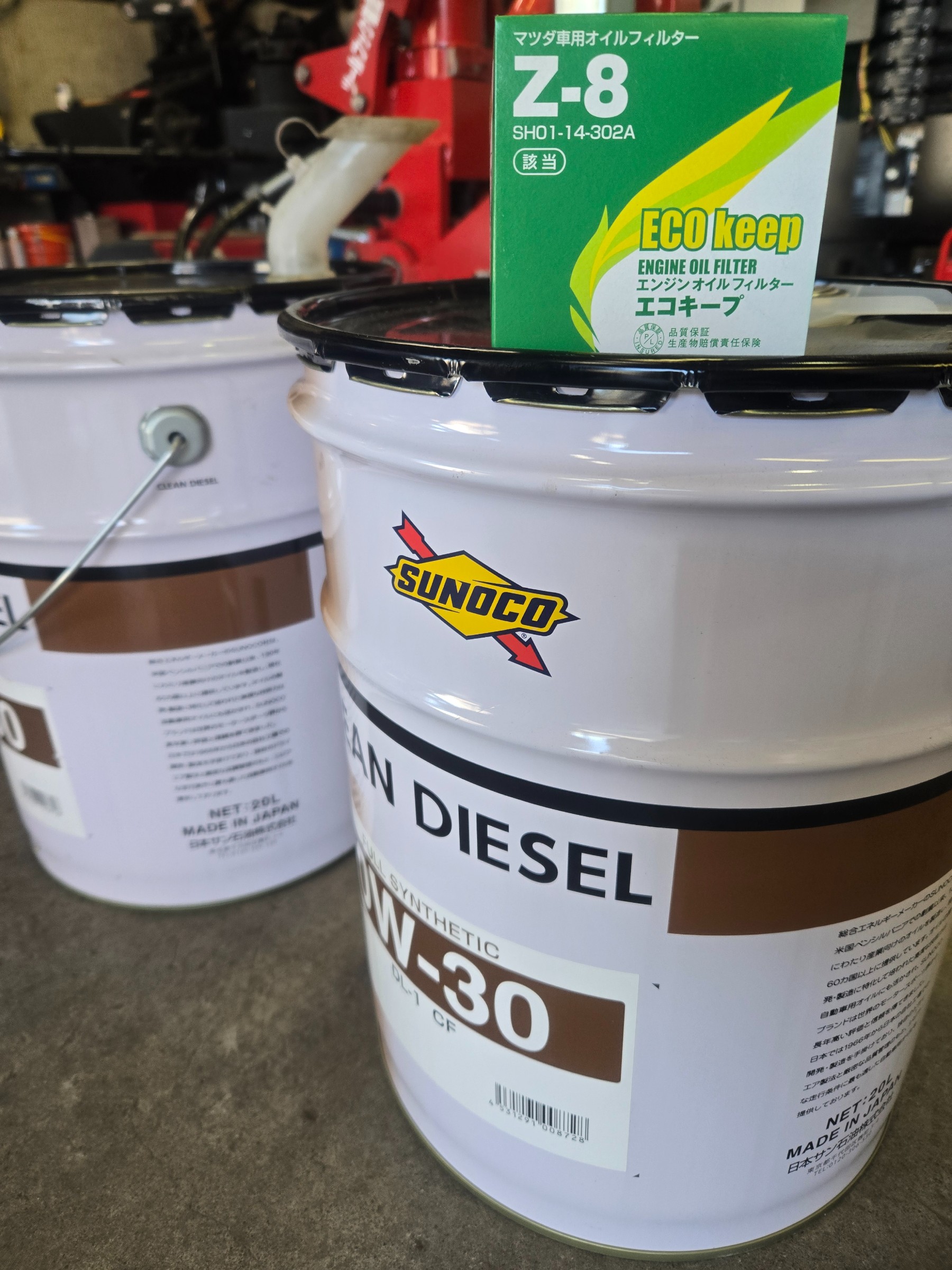 初めてづくし!! MAZDA CX-5オイル＆エレメント交換作業