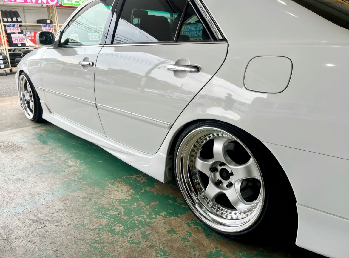 タイヤ・ホイール miyuki-2 舞杏 KBレーシング2 2P ダジリングゴールド 19インチ 【厳選輸入225