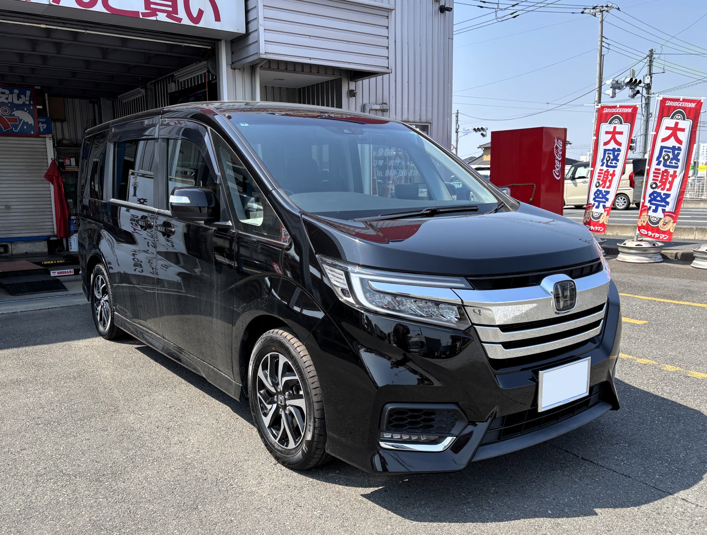 ホンダ ステップワゴンにブリヂストン Playz PX-RVⅡを装着