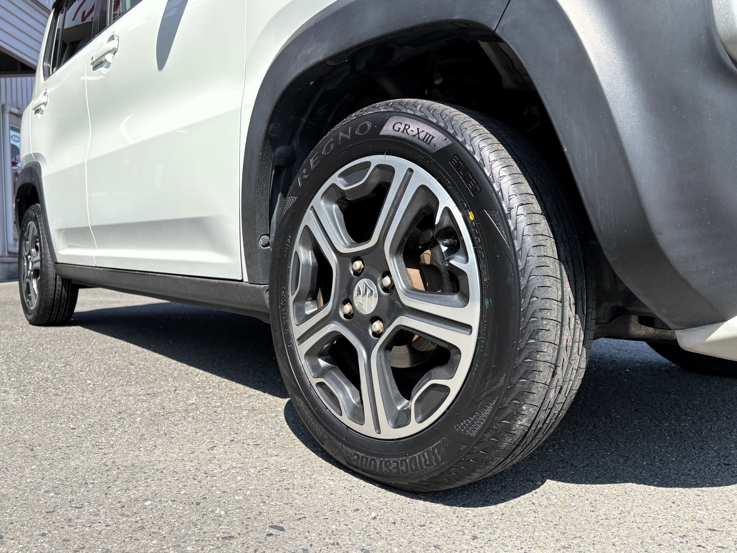 スズキ ハスラーにブリヂストン REGNO GR-XⅢを装着[タイヤ交換