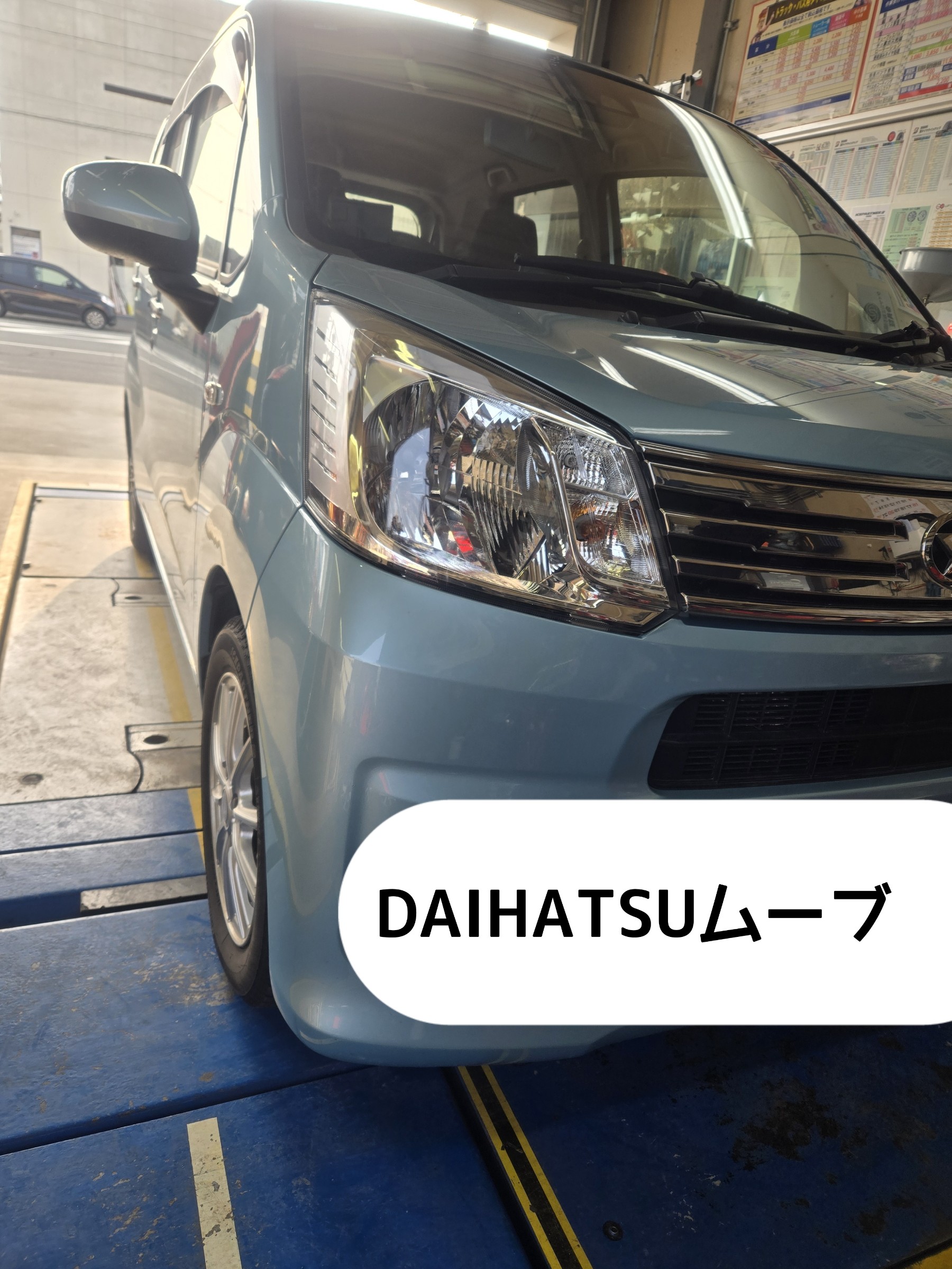 今季最速装着！！ DAIHATSUムーブに【SL101 155/65R14】装着ヾ