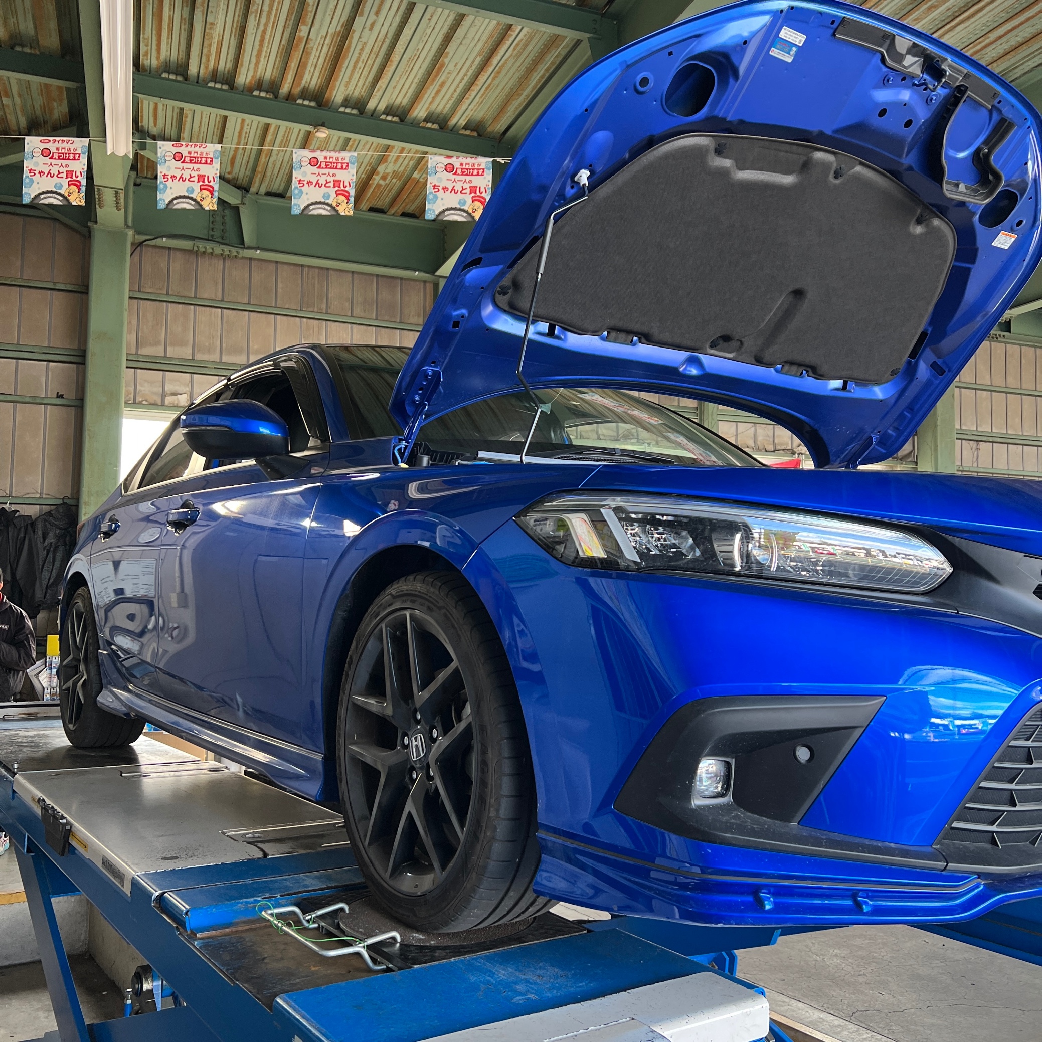 シビック アライメント調整 | ホンダ シビック ホイール タイヤ