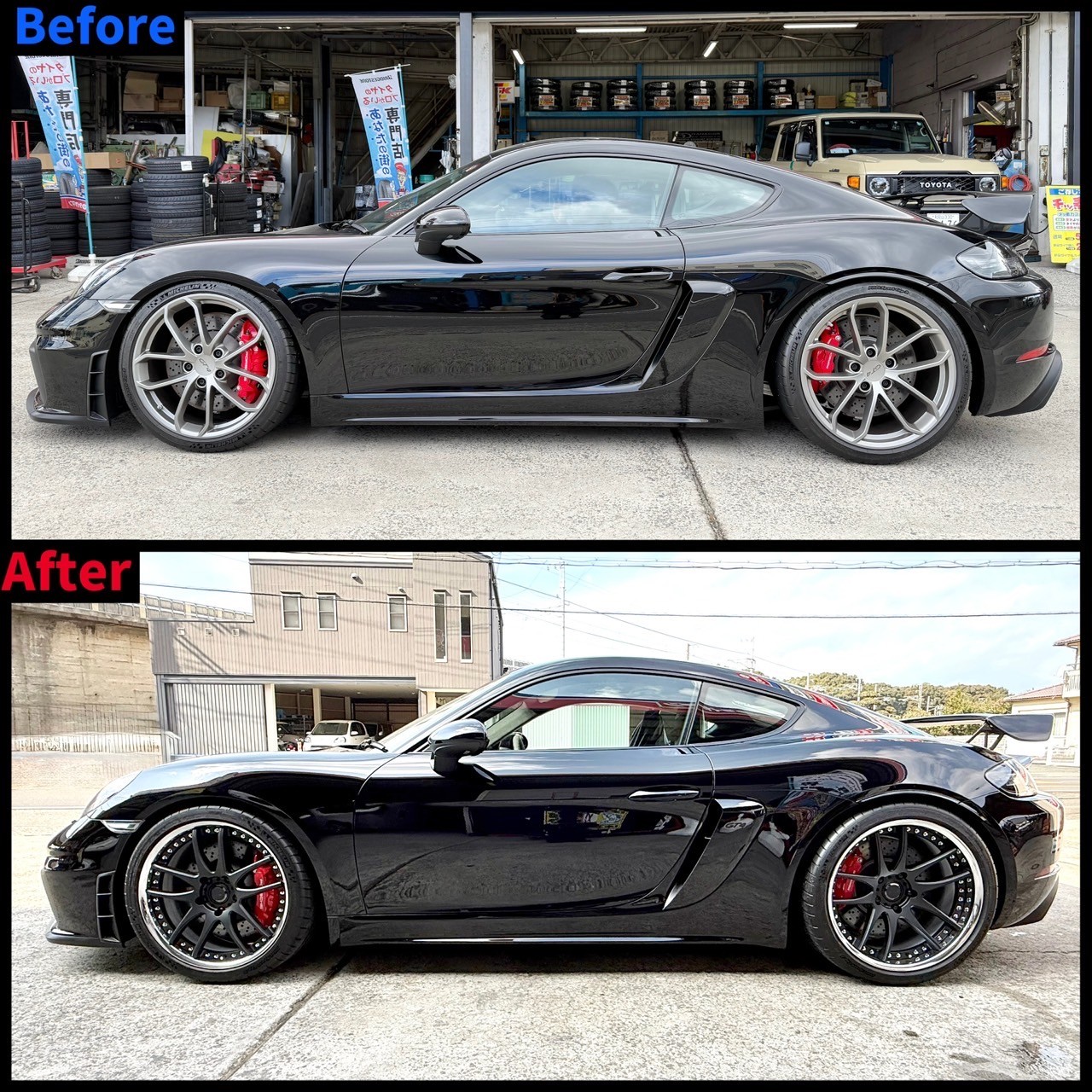 90s BRADFORD gallery JOHN SALAMON XL 映画ホイール 車 カスタム