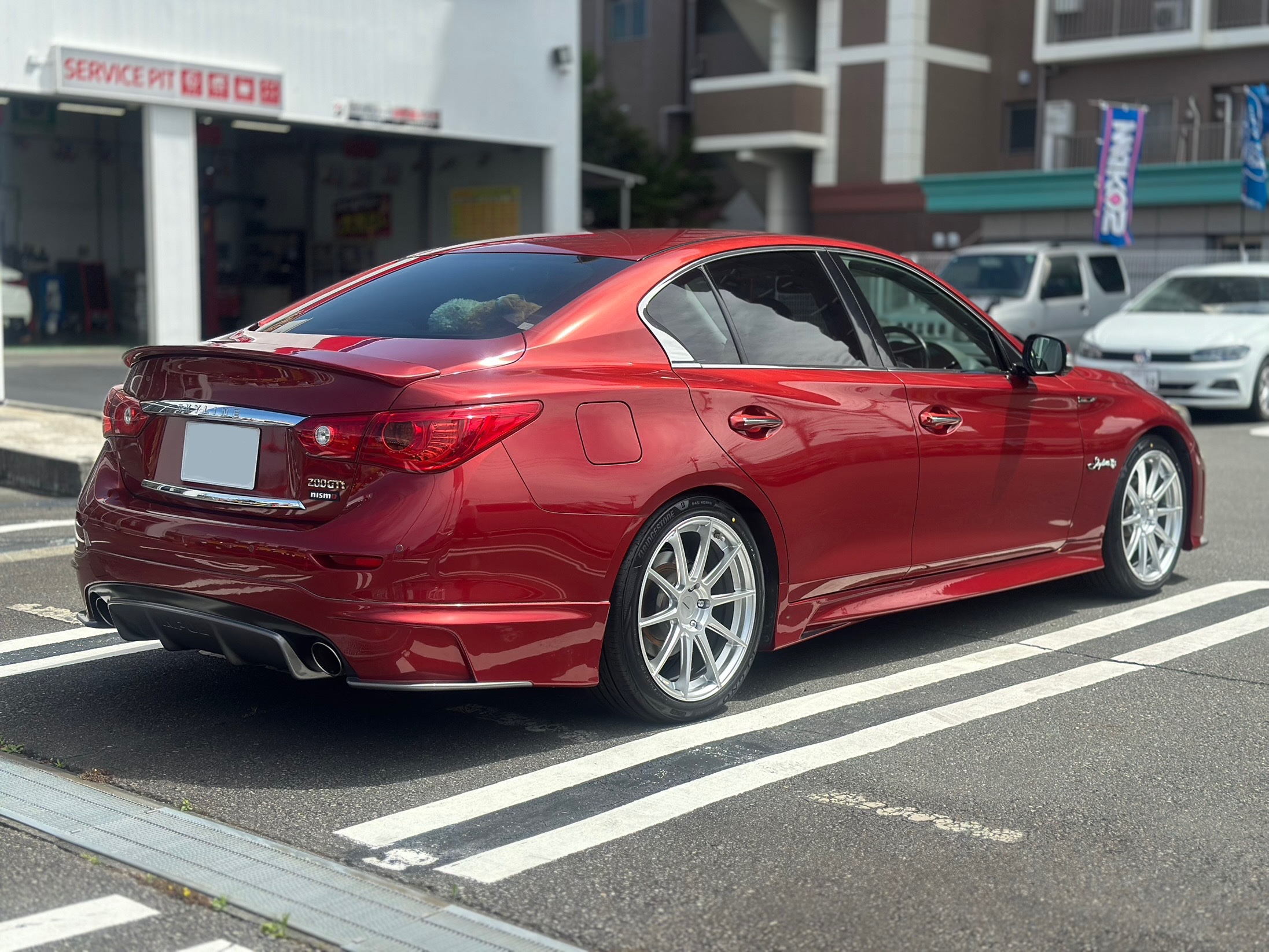 タイヤ・ホイール ct.skyline スカイラインにSW010の19インチ(*ˊᵕˋ* )☆ | 日産 スカイライン