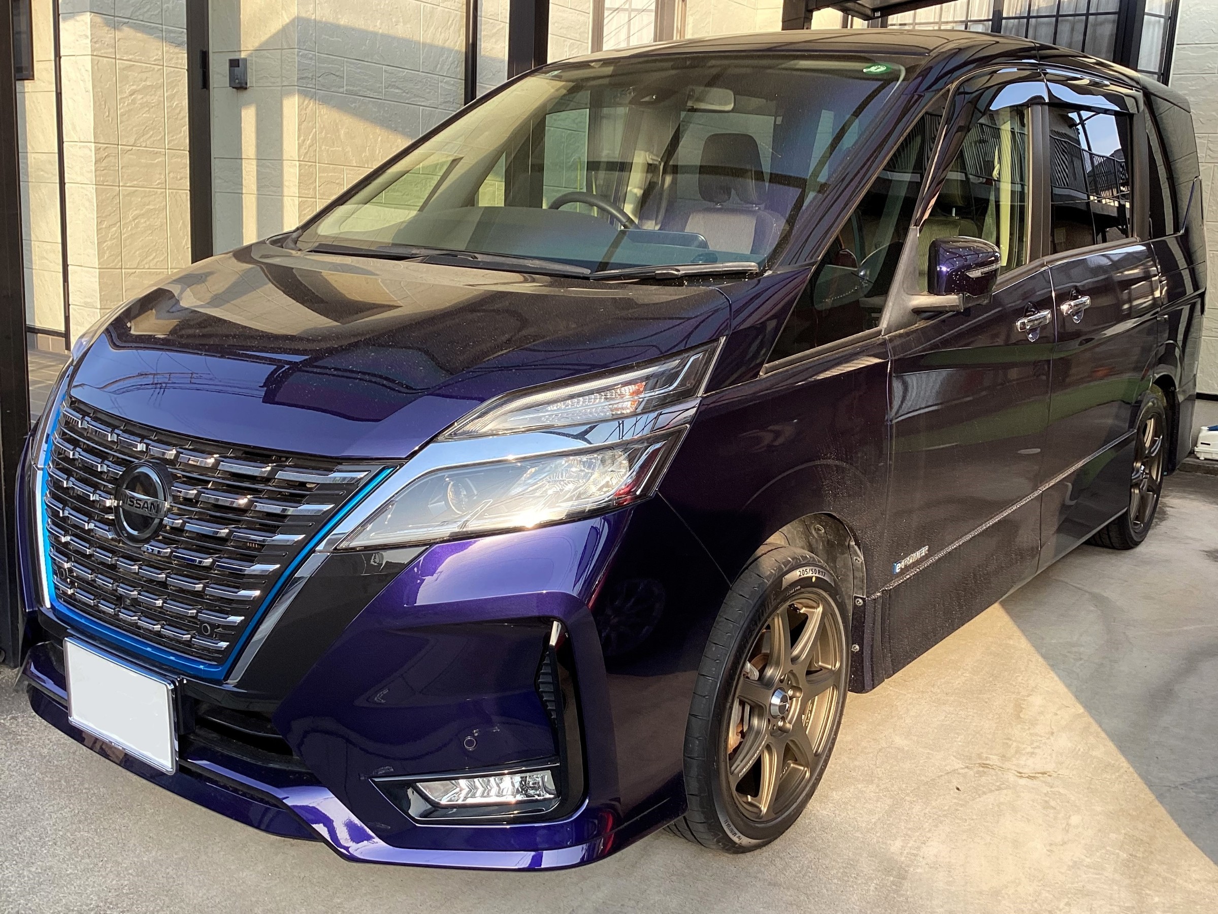 素敵でユニークな + PX-RVⅡ Playz セレナにブリヂストン 日産 WORK を装着 T7R 化粧水・ローション・トナー