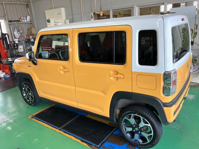 新型ハスラーのタイヤ交換その② | スズキ ハスラー タイヤ
