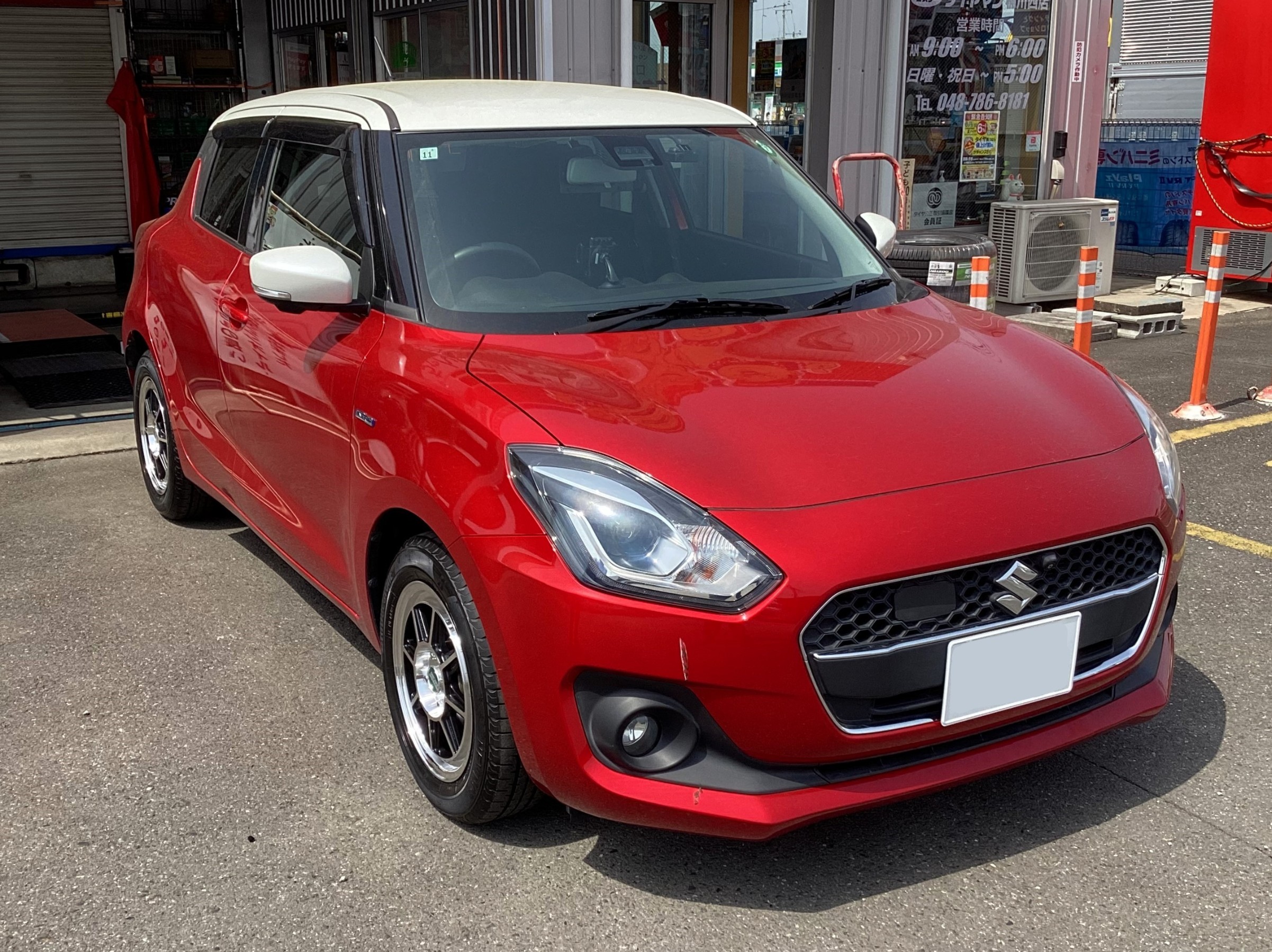 スズキ スイフトにハヤシレーシング HAYASHI STREET STF-TYPE +