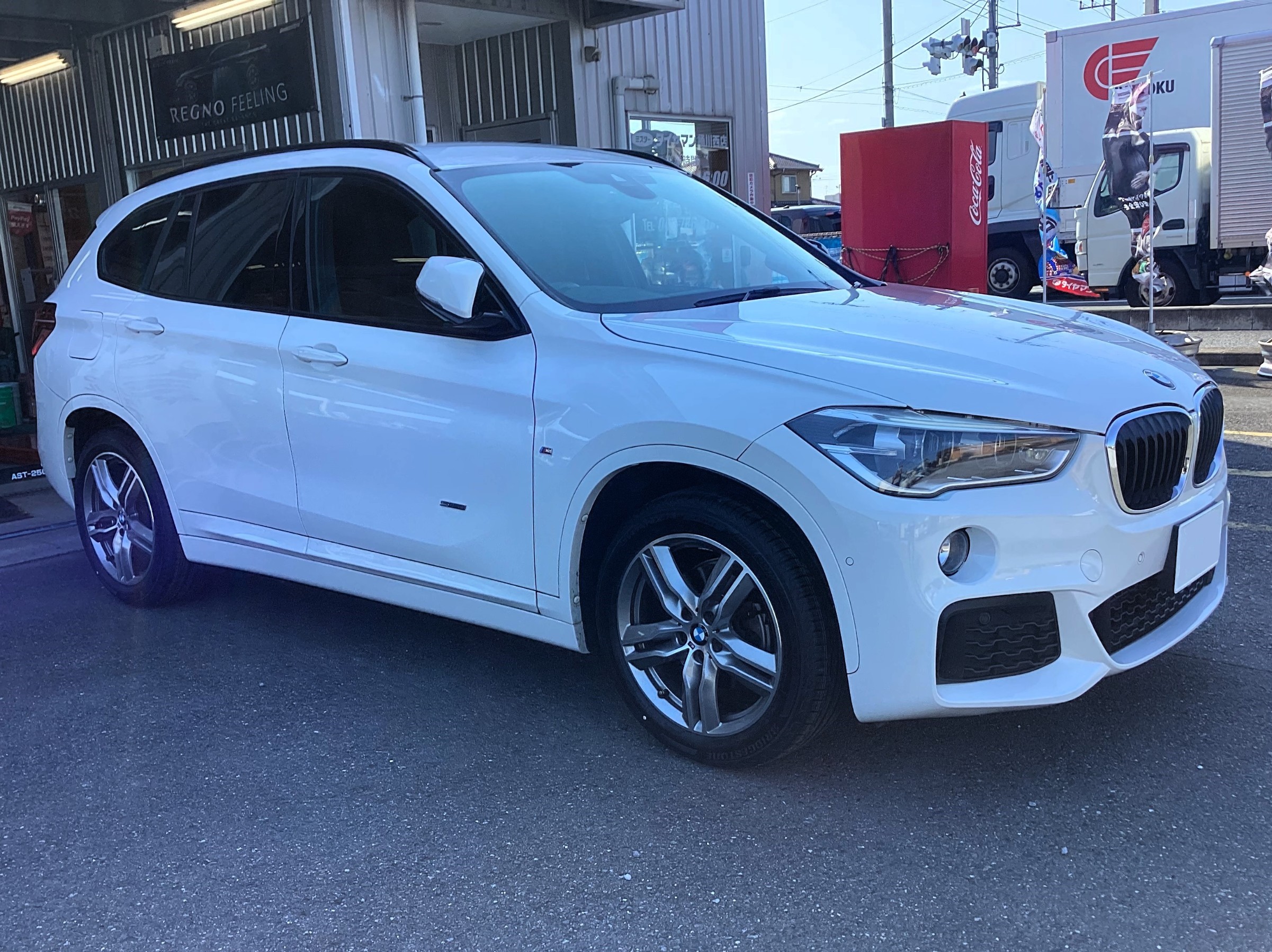 BMW X1にブリヂストンTURANZA T001を装着[タイヤ交換] | BMW X1 タイヤ 