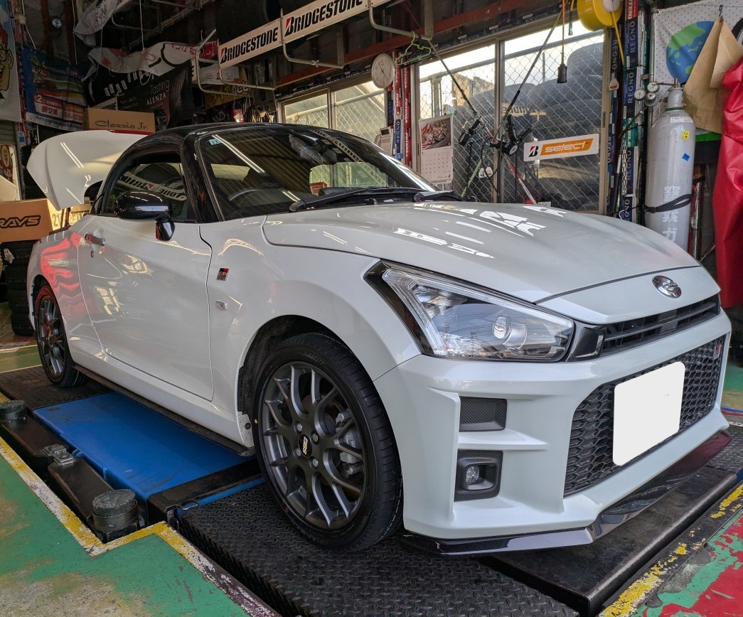 かつお①165/50R16ダイハツ コペン純正16インチポテンザ POTENZA 【送料無料】 ブリヂストン 165/50R16 75V RE050A