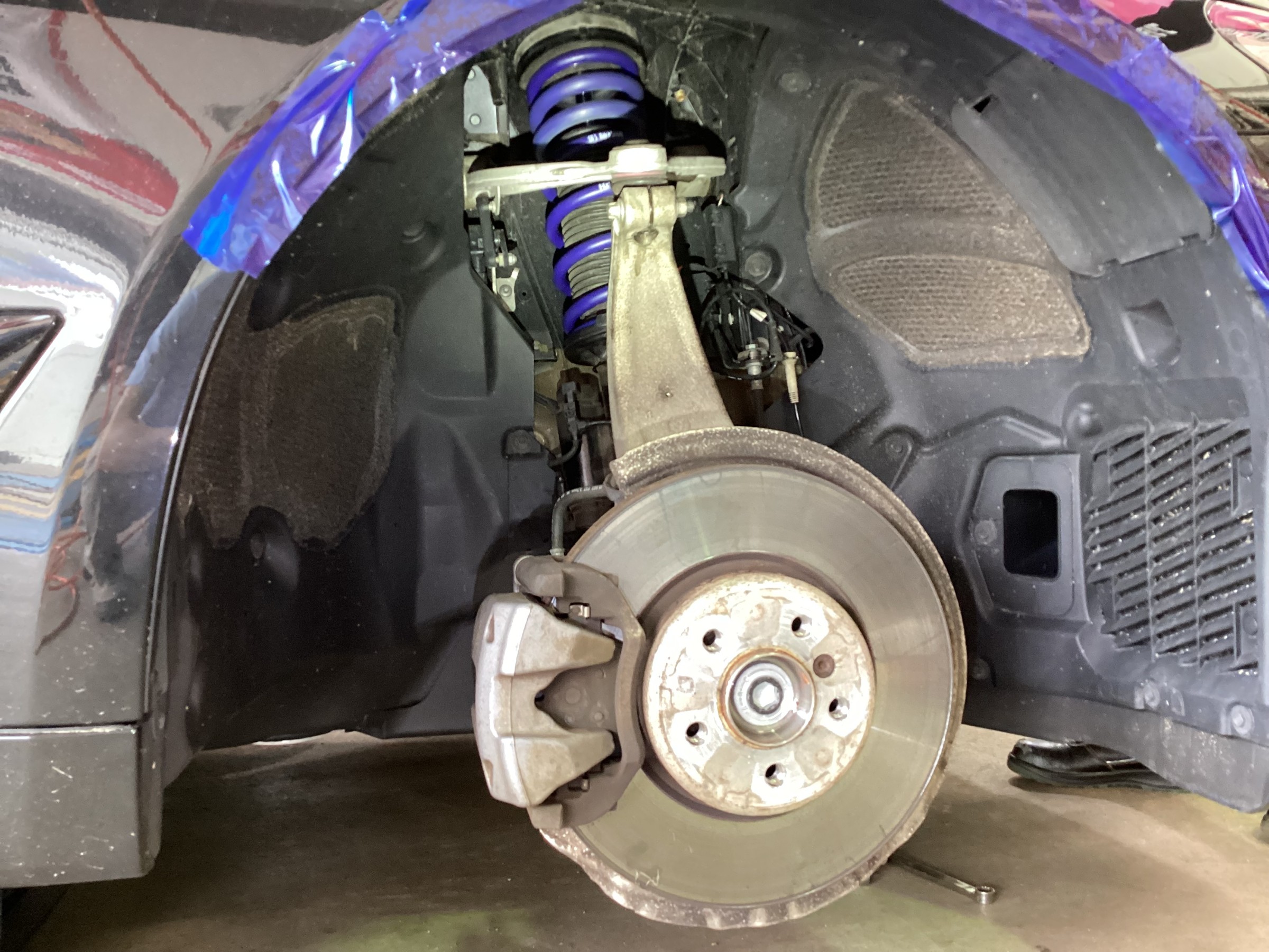 H&R ダウンサス4本セット BMW g30 BMW G30/5シリーズをH＆Rのダウンサスでローダウンしました。輸入車の