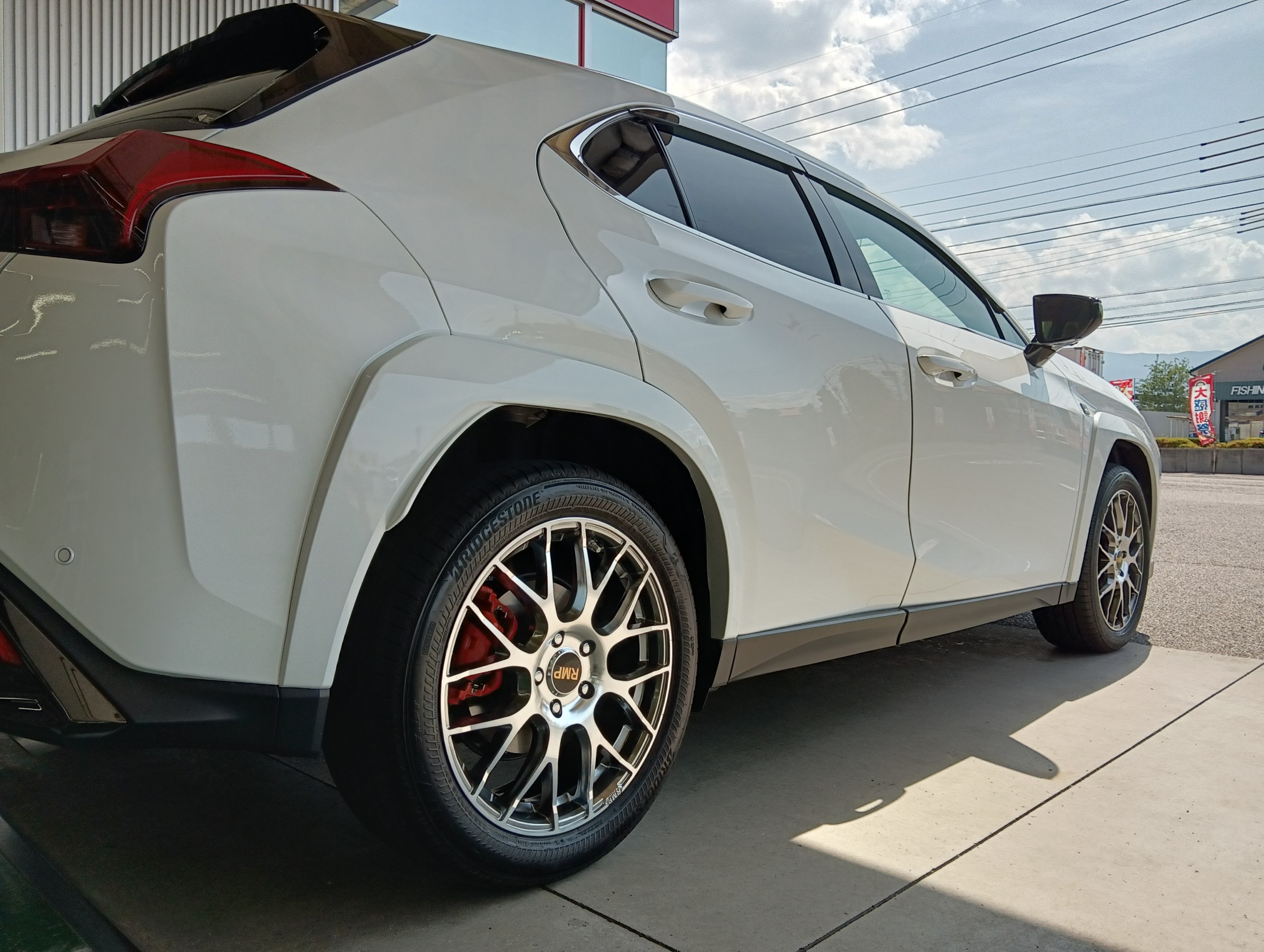 レクサス GX550 純正アルミホイール 18インチ 4本 新車外し 送料込