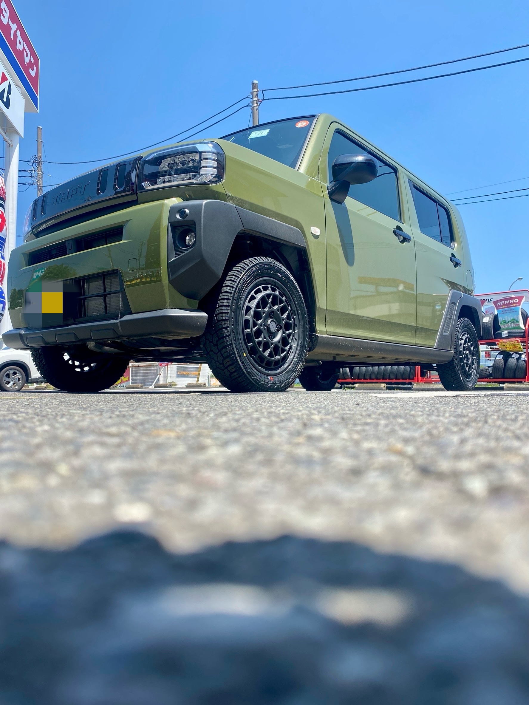 WEDS】大人女性の拘りオフ感！！タフトにマッドヴァンスの15インチ装着