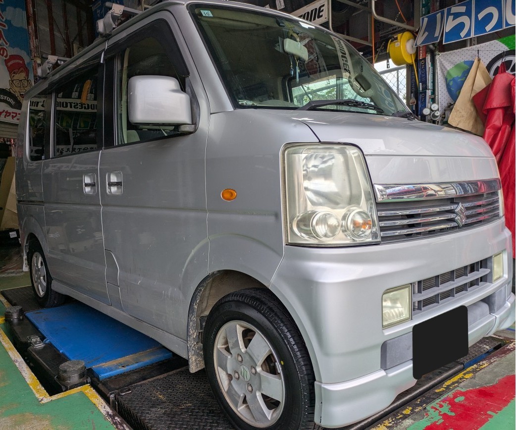 エブリィワゴン ブリヂストン セイバーリングSL101 155/70R13 | スズキ