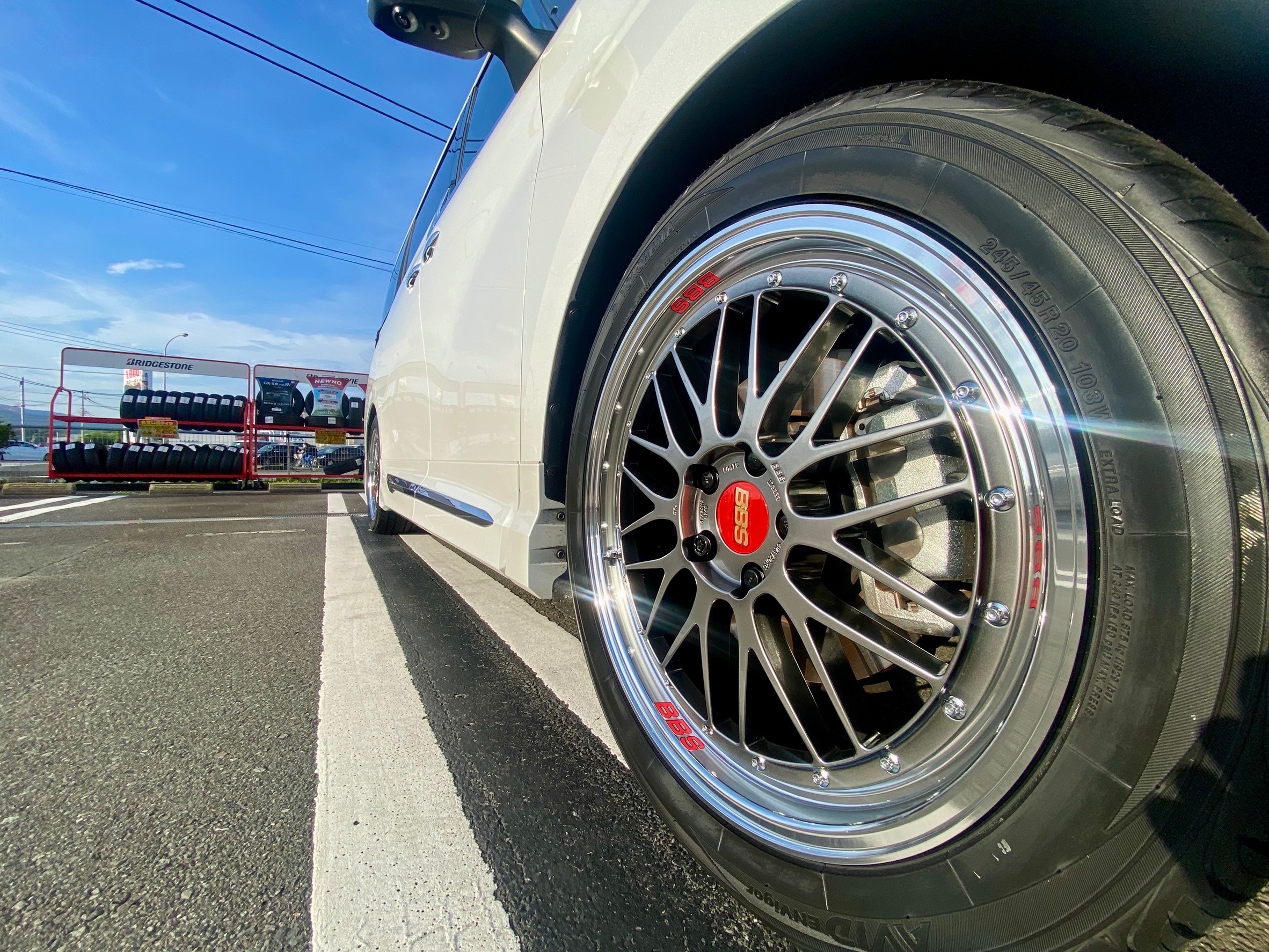 ＢＢＳ　20インチ トヨタ アルファード40系にBBS 20インチ SUPER-RS＆Rowen BODYKIT取付