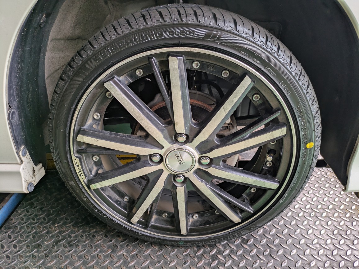 NBOXカスタム ブリヂストン セイバーリングSL201 165/45R16 | ホンダ N