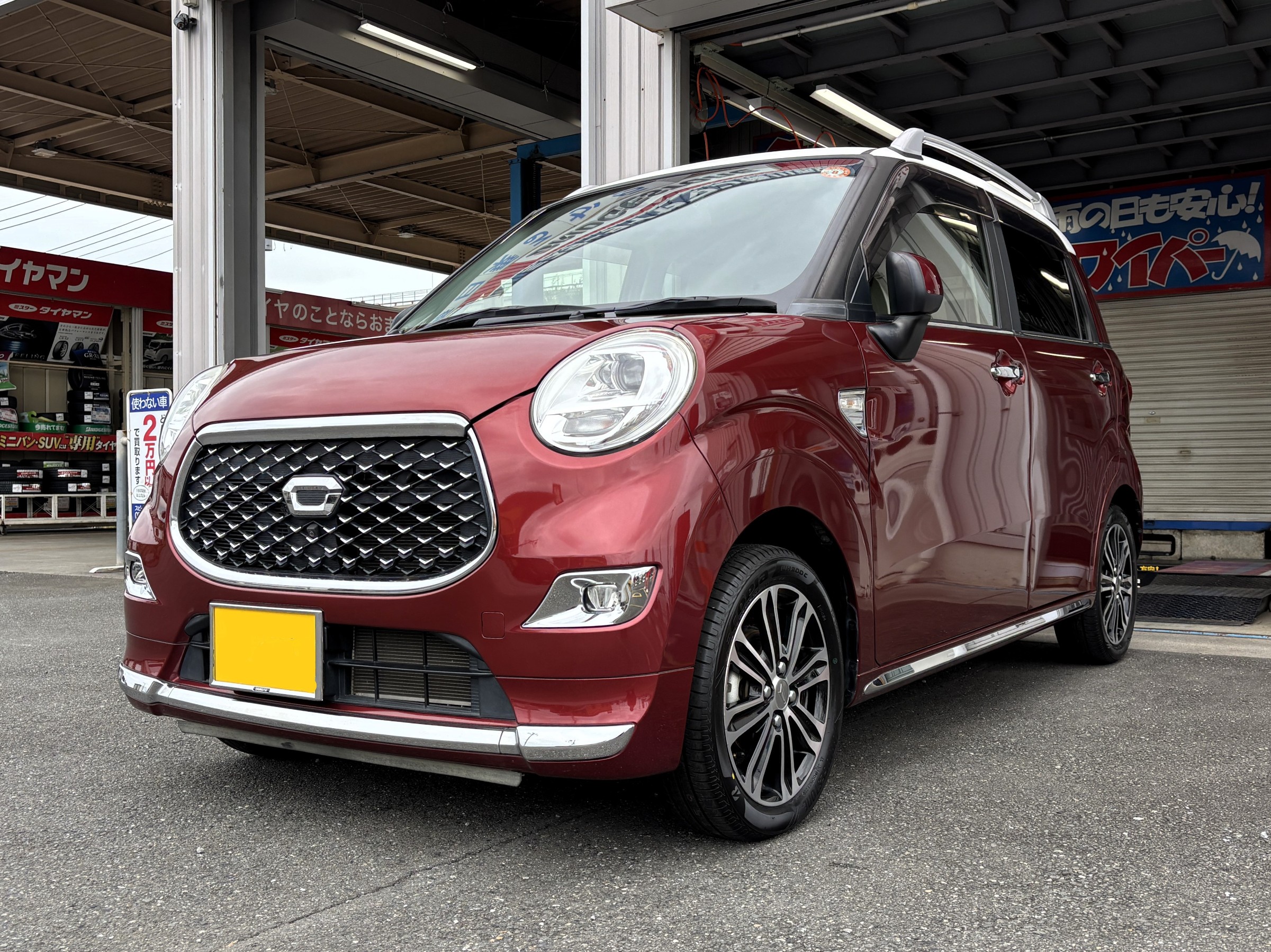 ダイハツ キャストにブリヂストン ECOPIA NH200Cを装着[タイヤ交換 